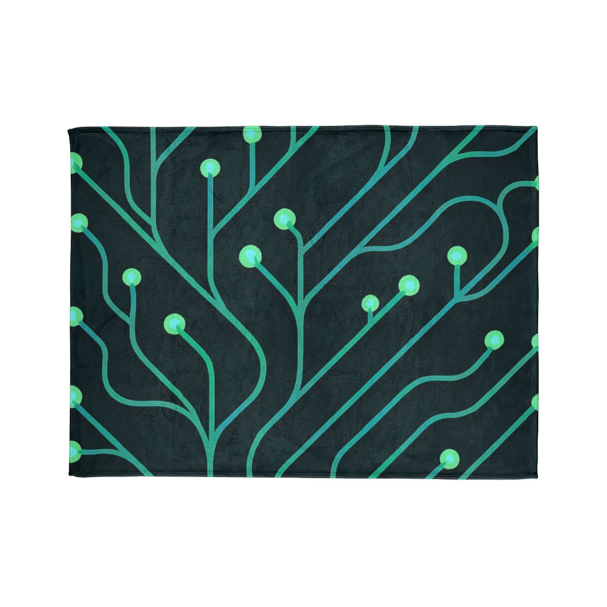 Vine Circuit Lattice trendy patterned blankets