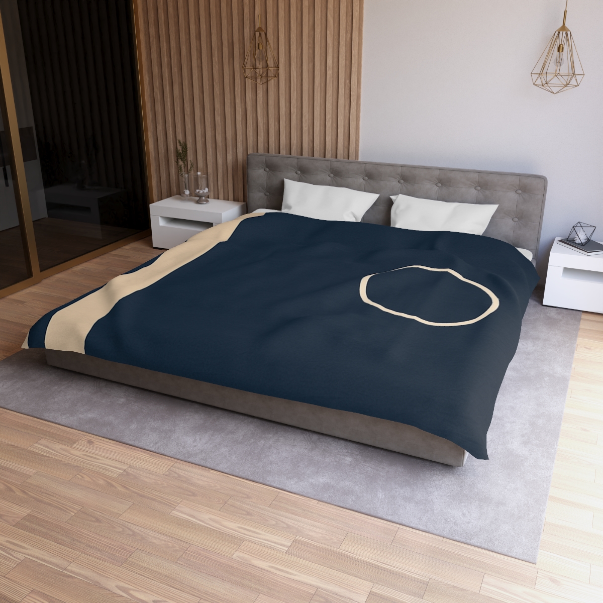 Quiet Column And Floating Ring designer printed duvets