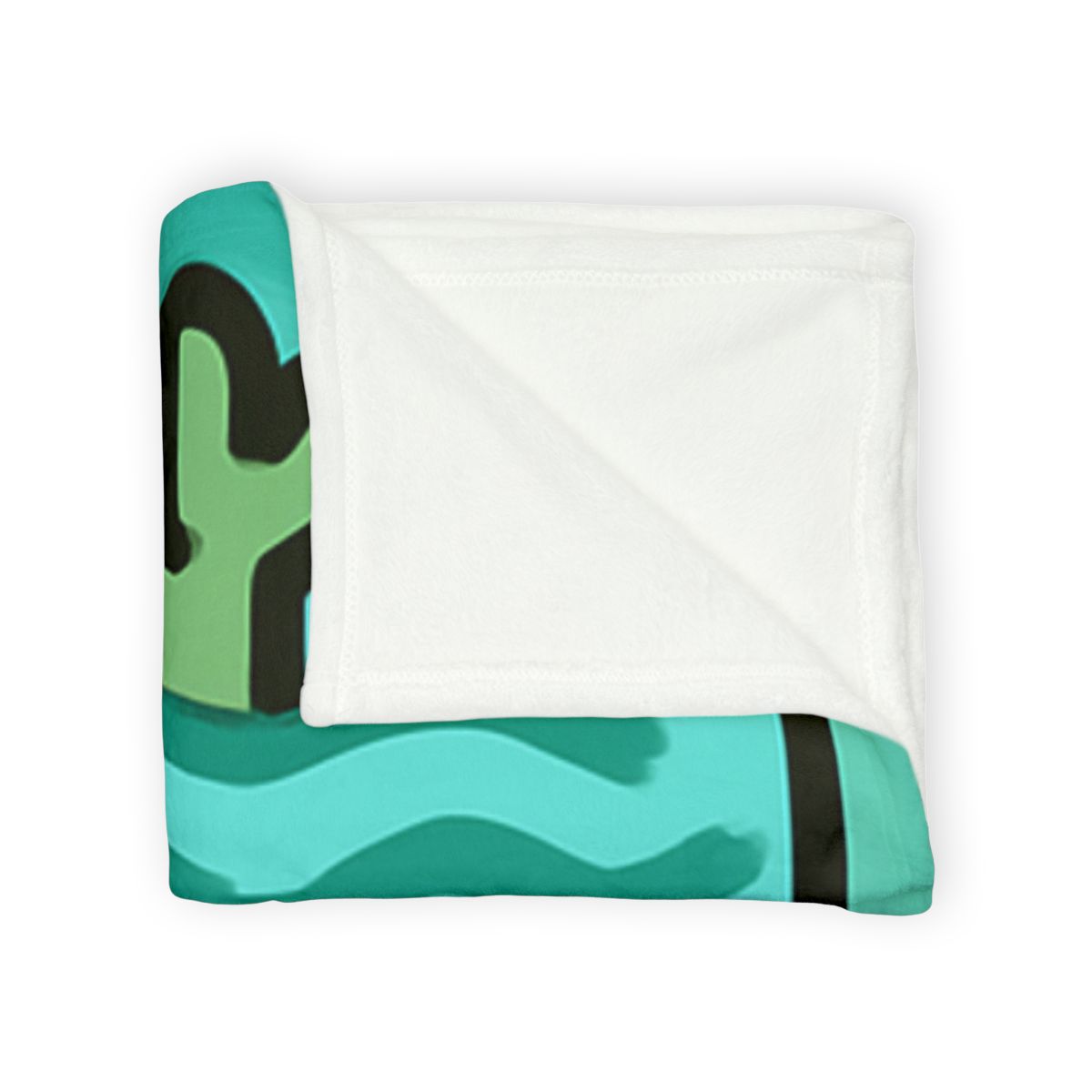 Underwater Rocket Turtle soft fleece blankets