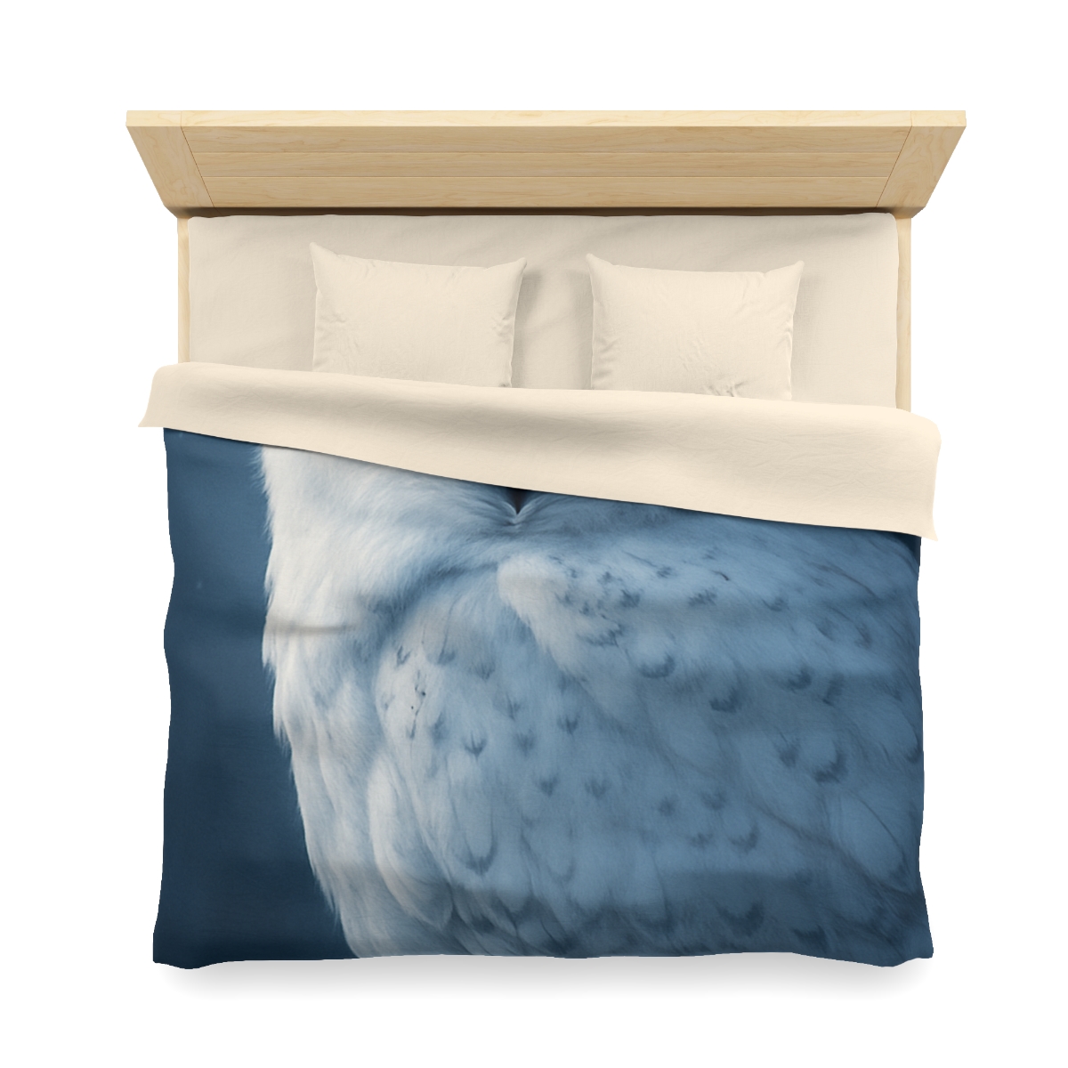 Midnight Watch Snowy Owl warm winter duvets