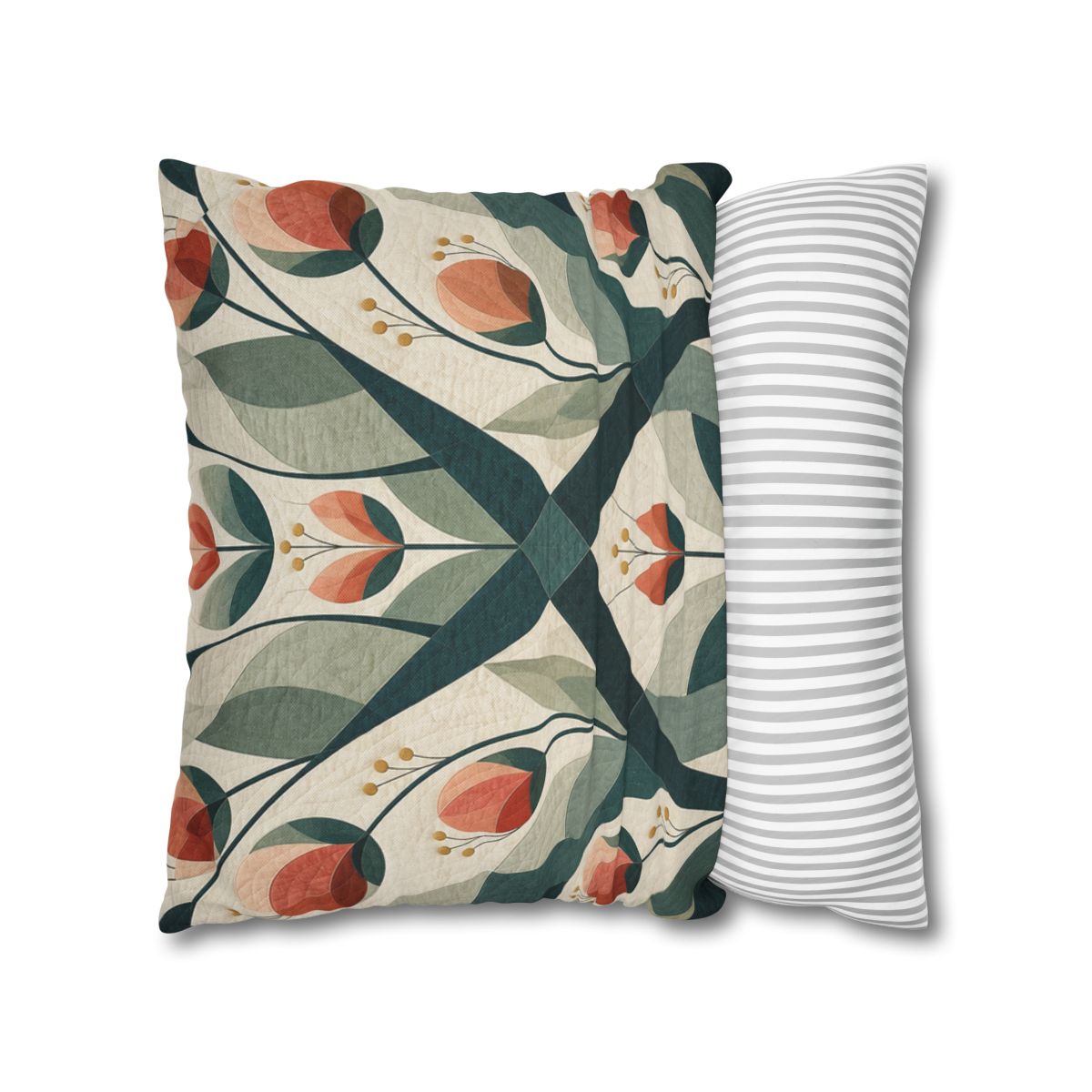 Bud Meridian Quilt trendy patterned pillow cases [AI-c44013cd-2fff1e3069be]