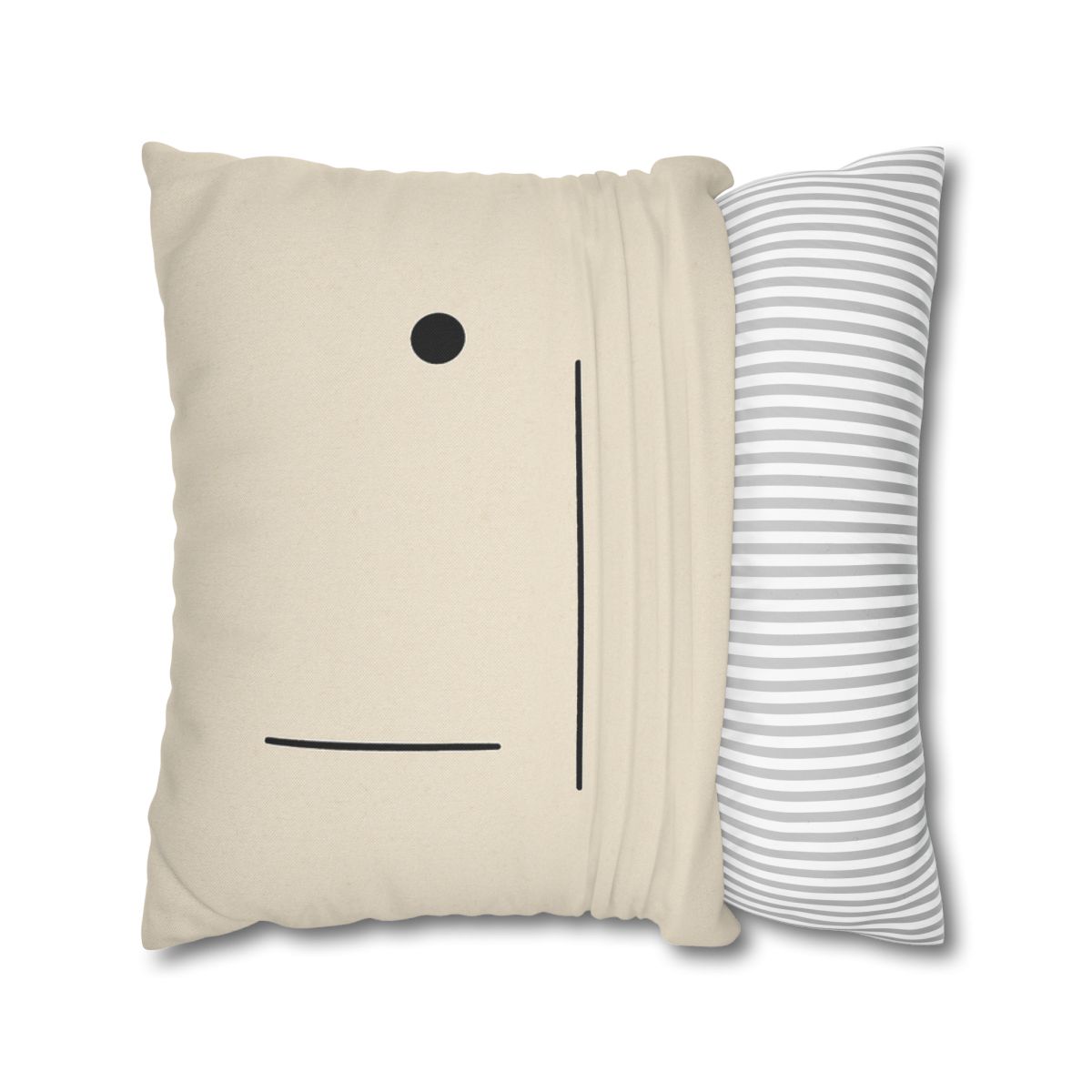 Triad Line And Dot Alignment trendy patterned pillow cases