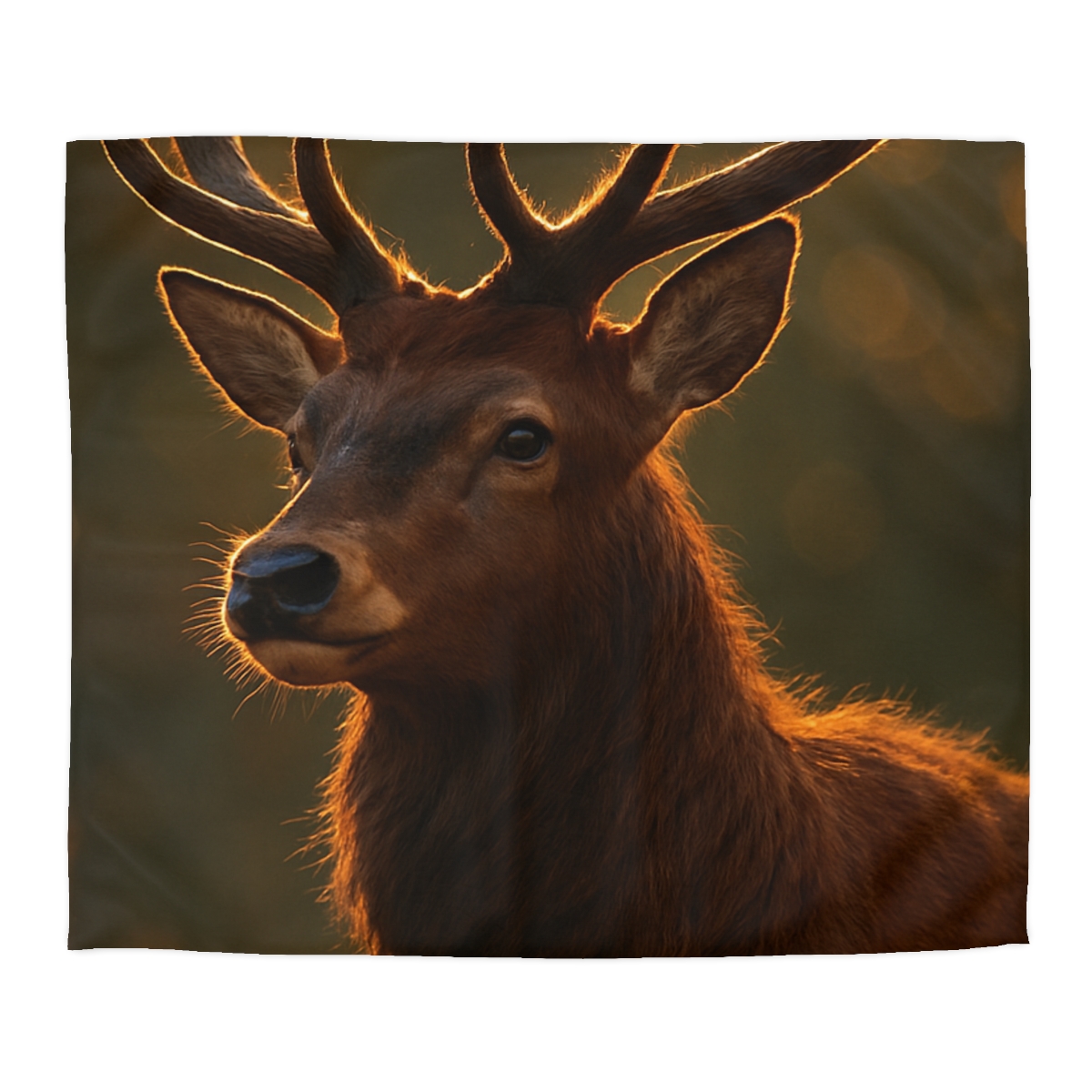 Copper Glint Red Deer stylish duvet covers