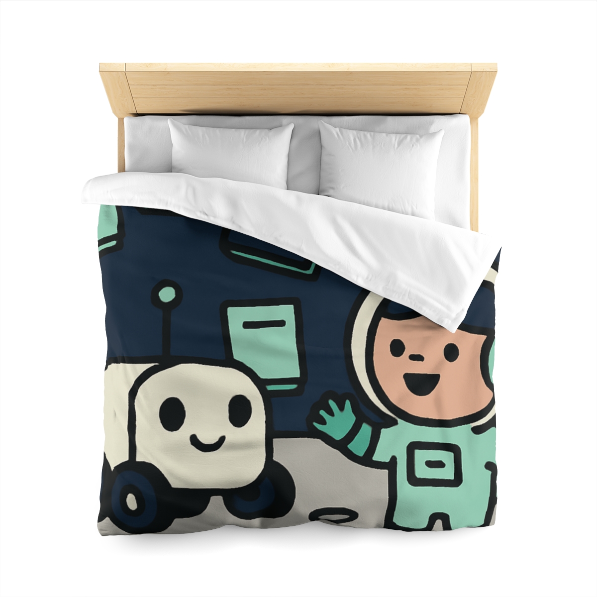 The Moonlit Library Rover warm winter duvets