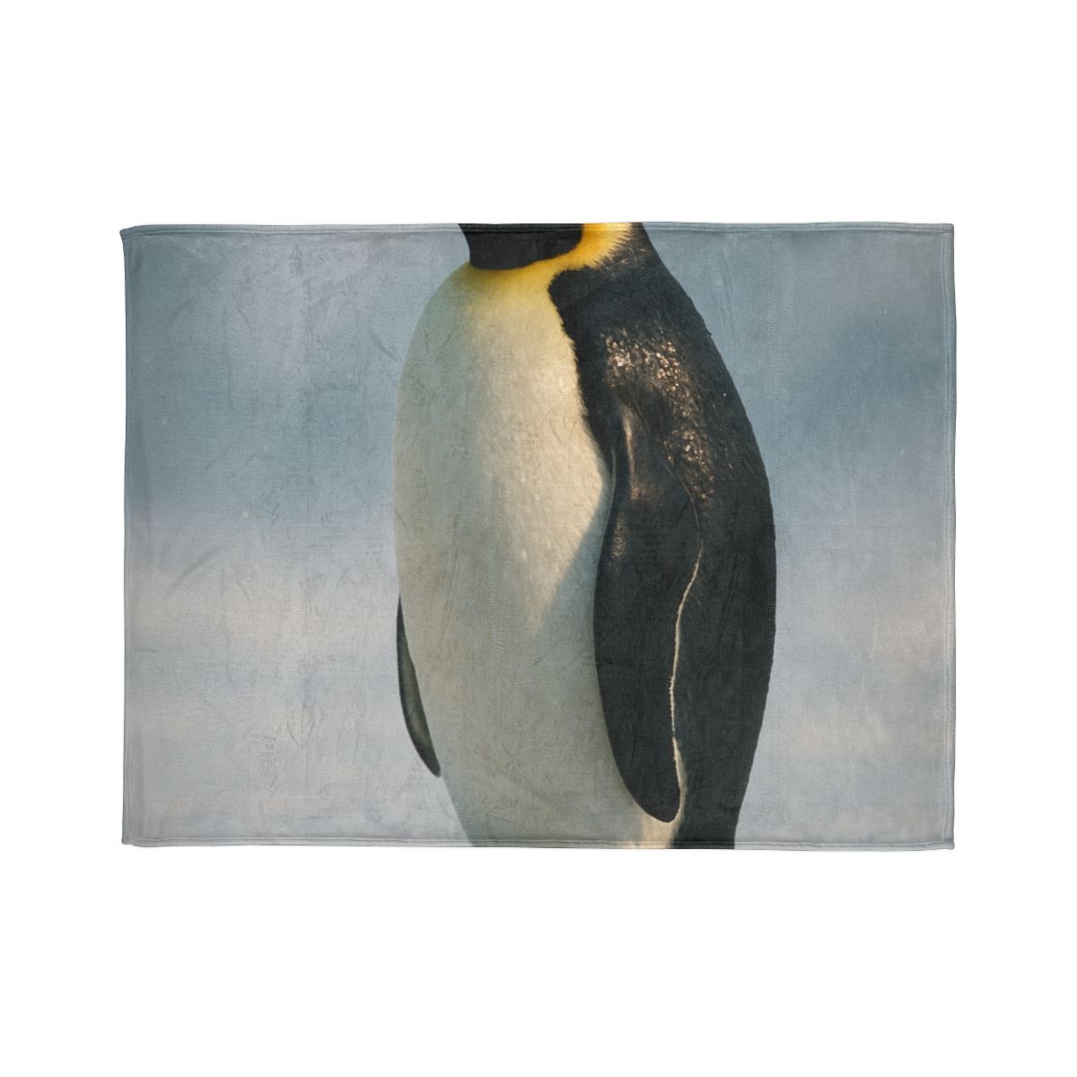 Aurora Drift Emperor Penguin stylish throw blankets