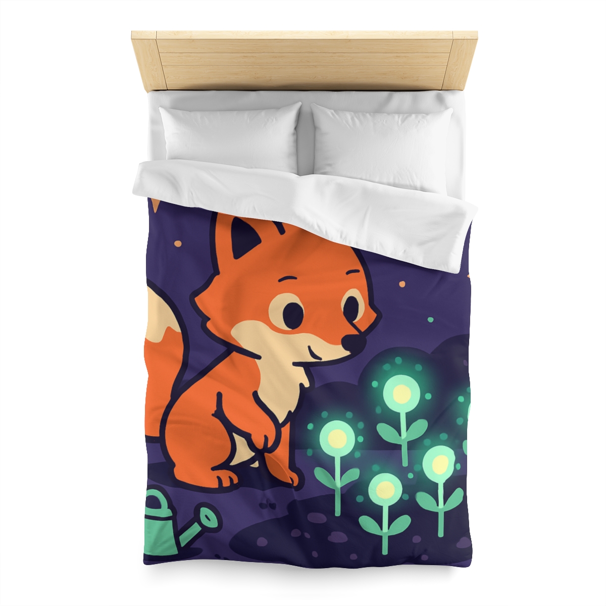 Galaxy Garden Fox warm winter duvets