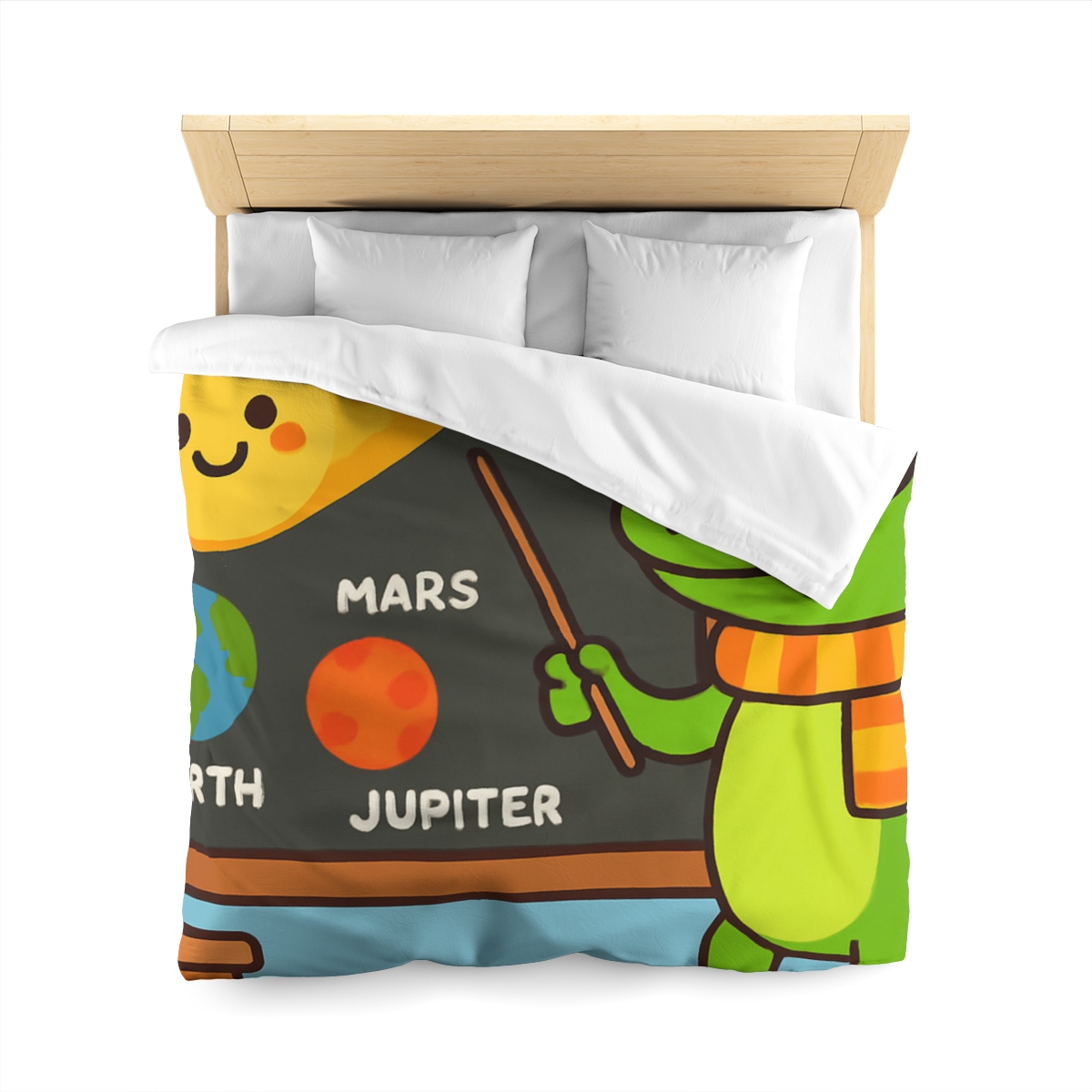 Comet Classroom Gecko custom duvets