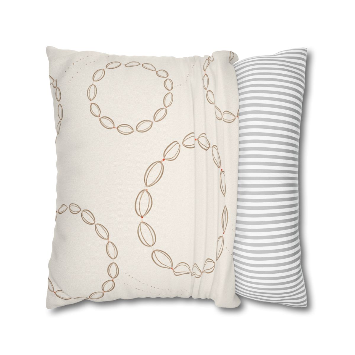 Seed Pod Halo Scatter personalized pillow covers