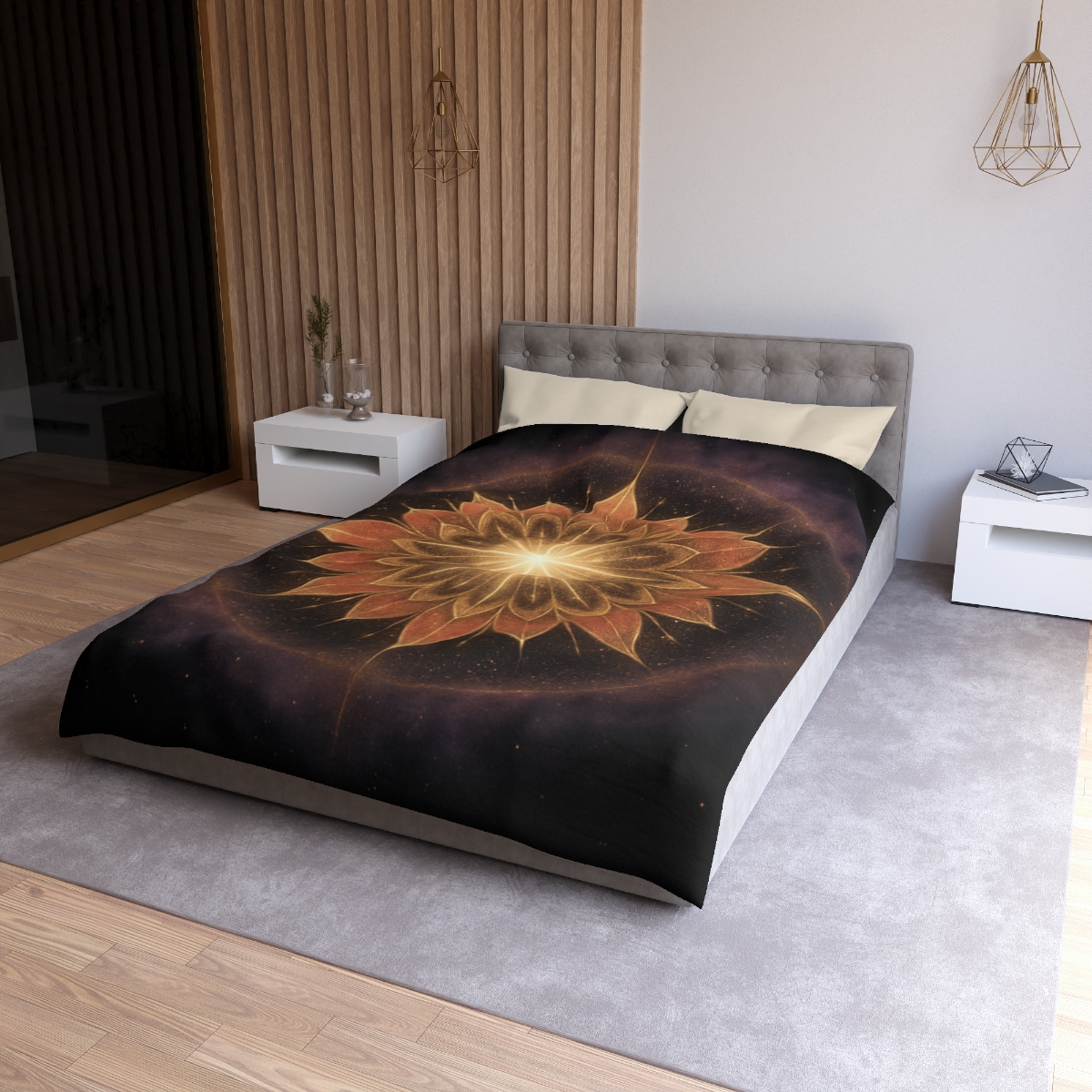 Starburst Petal Crown soft comforter duvets