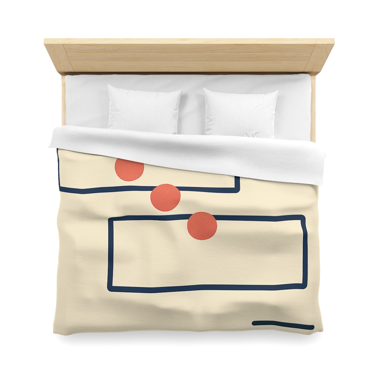 Offset Orbit Blocks trendy bedroom duvets