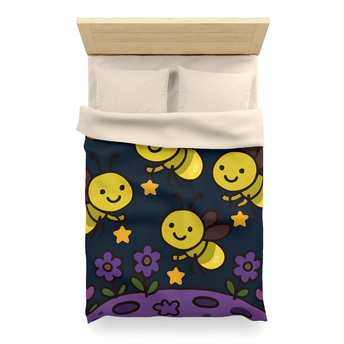 Galaxy Garden Of Singing Fireflies stylish duvet covers