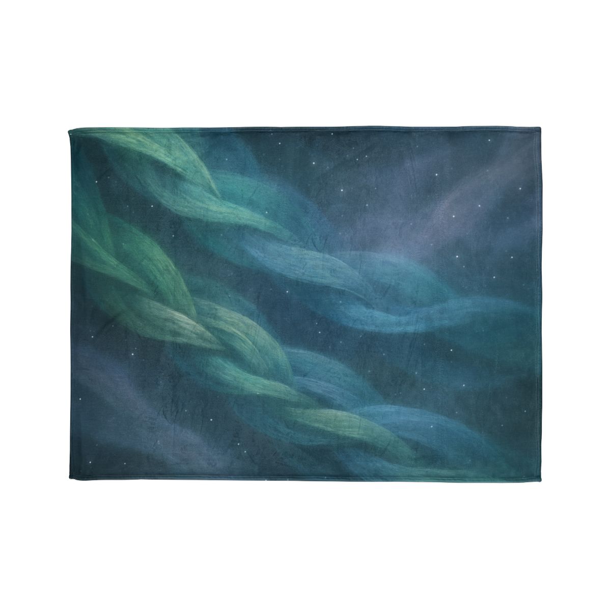 Auroral Nebula Weave stylish throw blankets