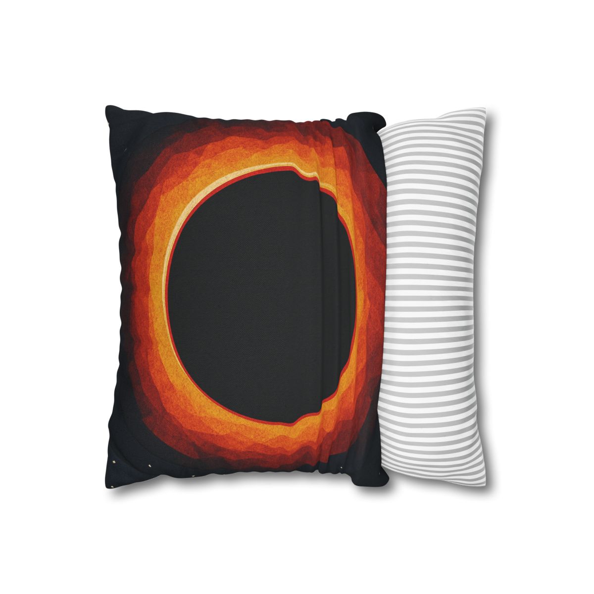 Event Horizon Paper Cut Silhouette trendy patterned pillow cases