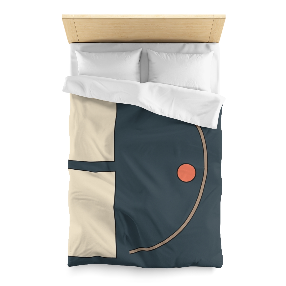 Offset Arc And Twin Rectangles trendy bedroom duvets