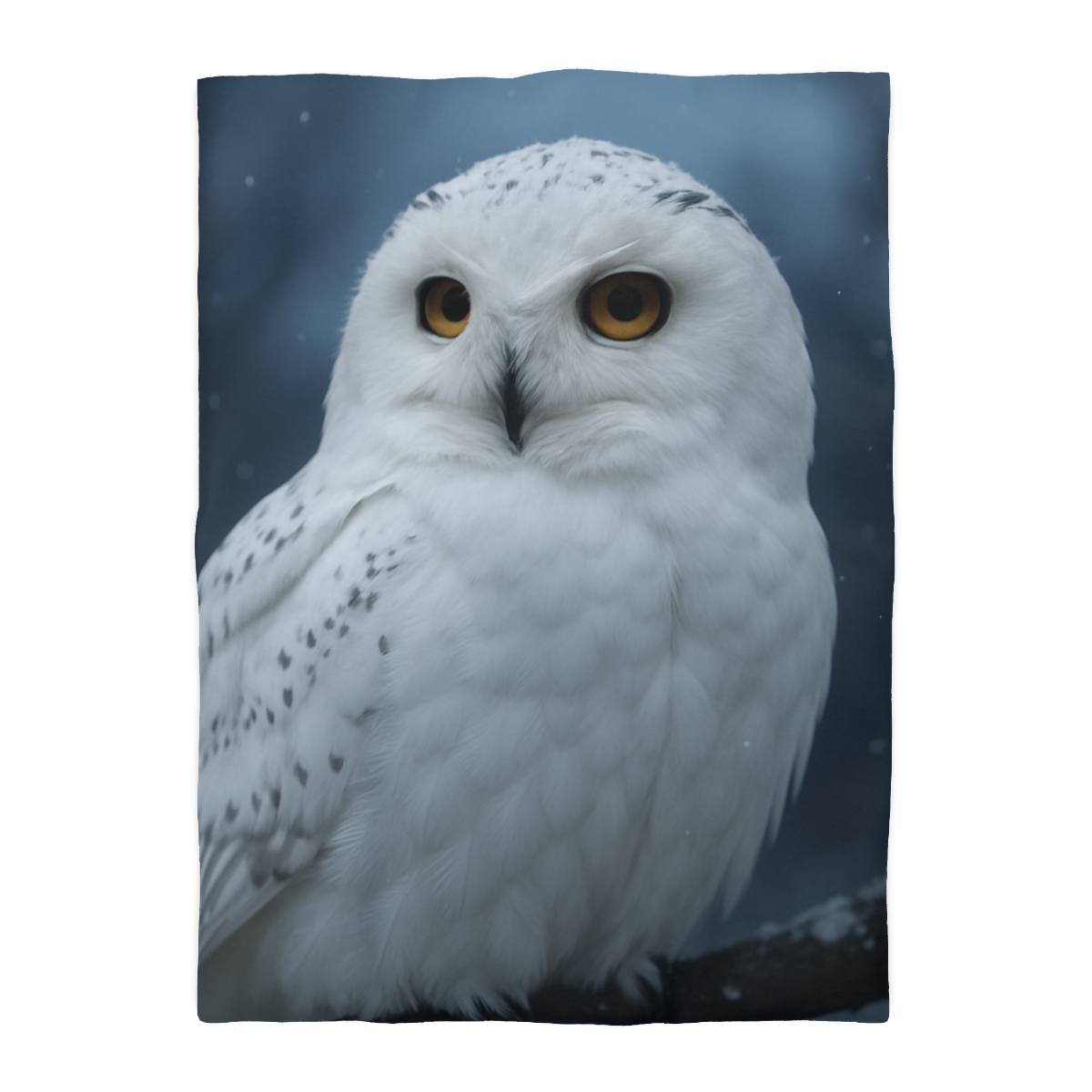 Twilight Watcher Snowy Owl trendy bedroom duvets