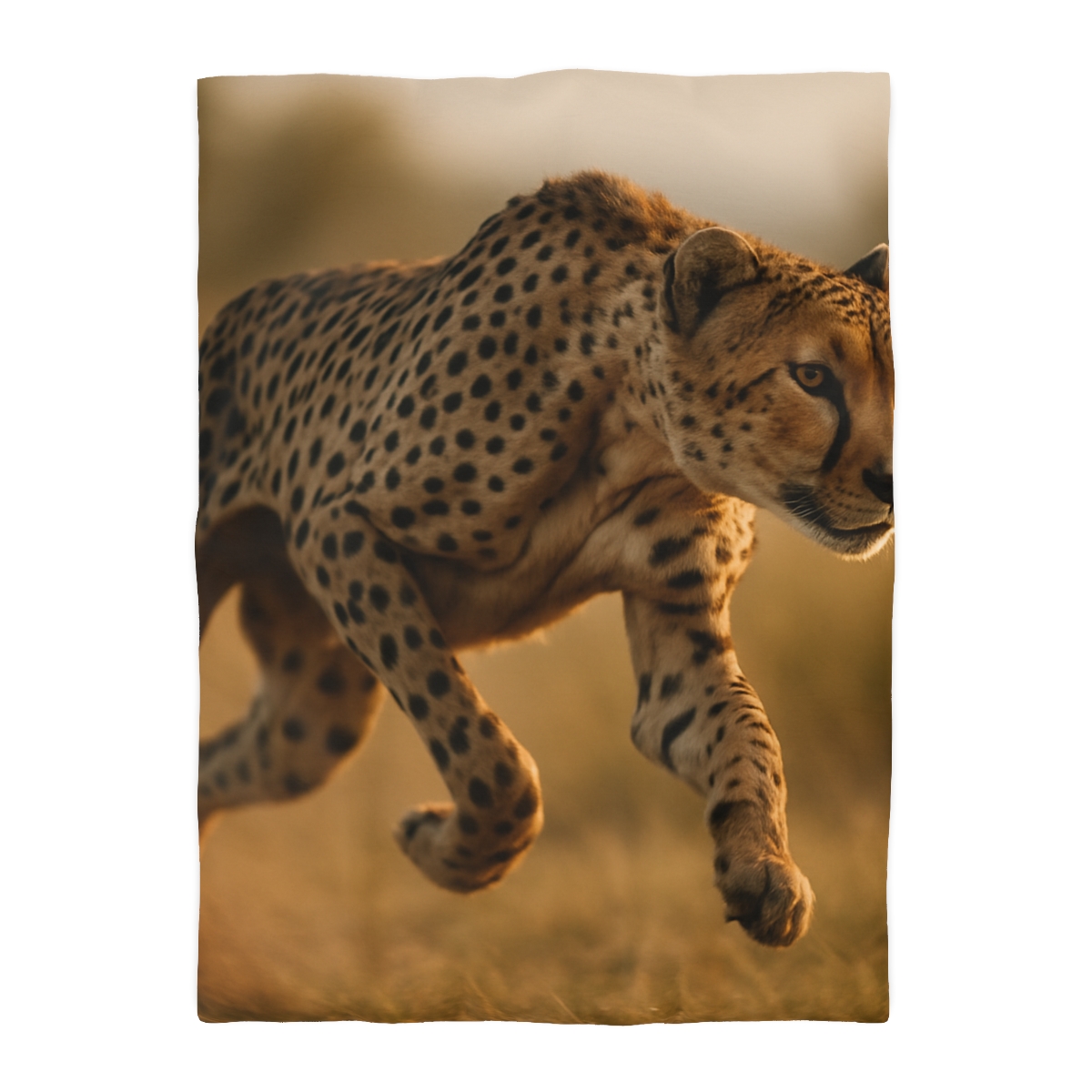 Dawn Sprint Cheetah custom duvets