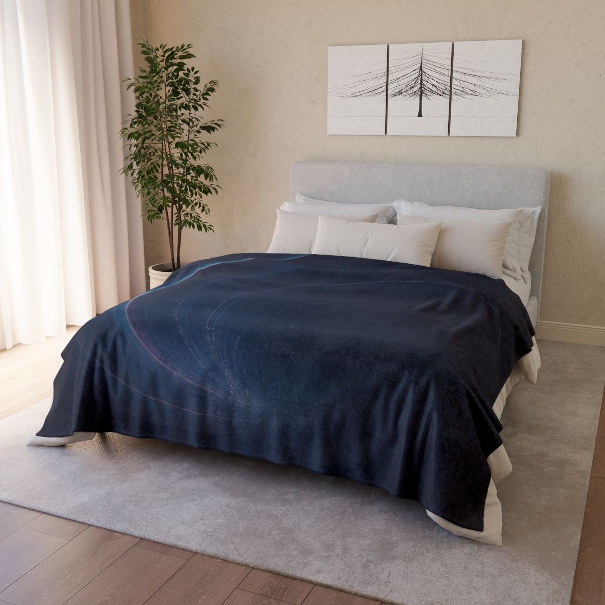 Prismatic Lenswave Mirage personalized cozy blankets