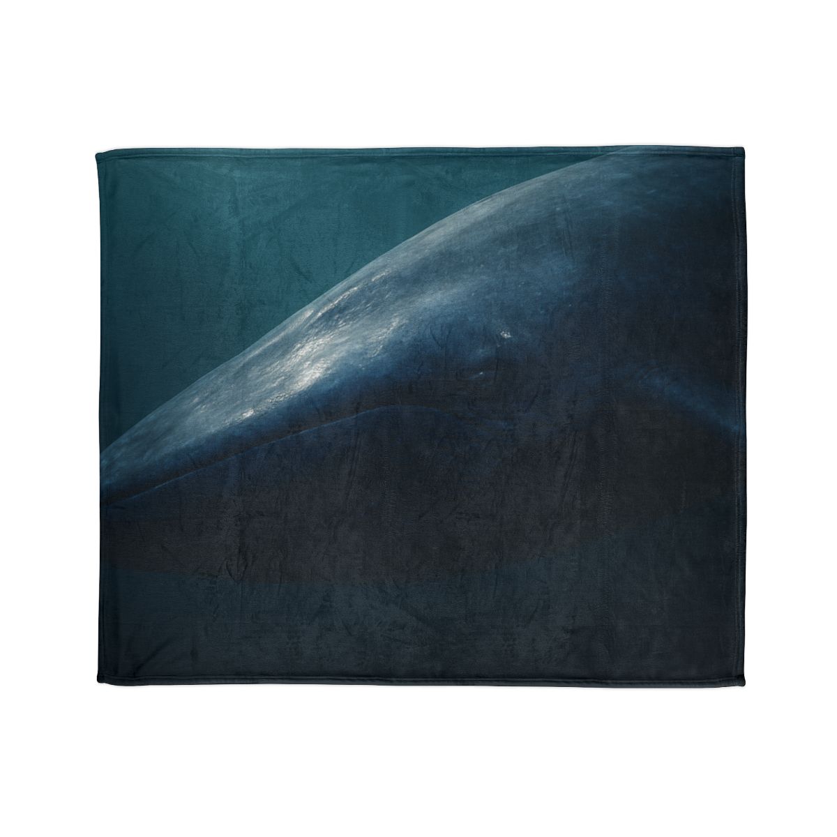 Ocean Song Blue Whale stylish throw blankets