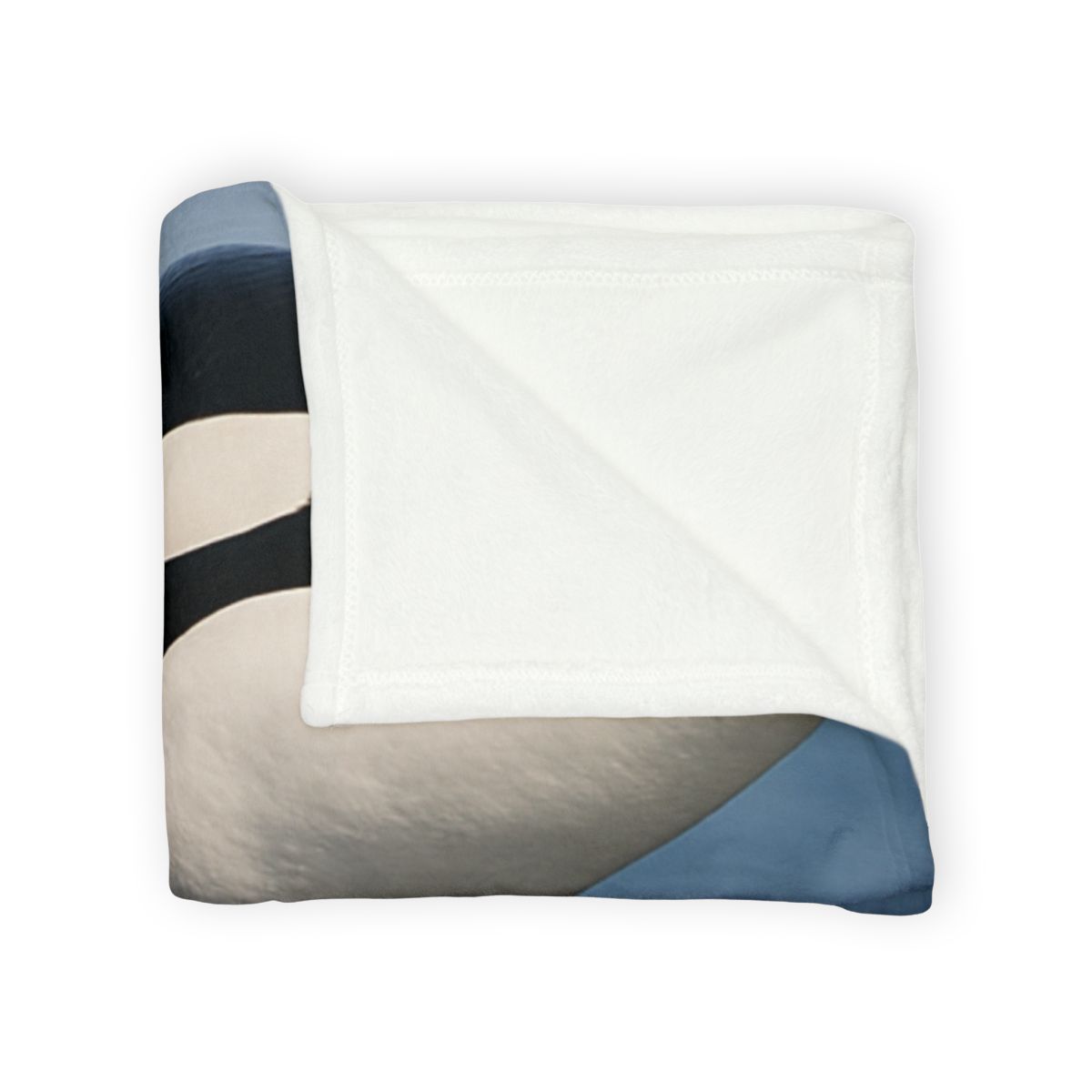 Tidal Monarch Orca soft fleece blankets