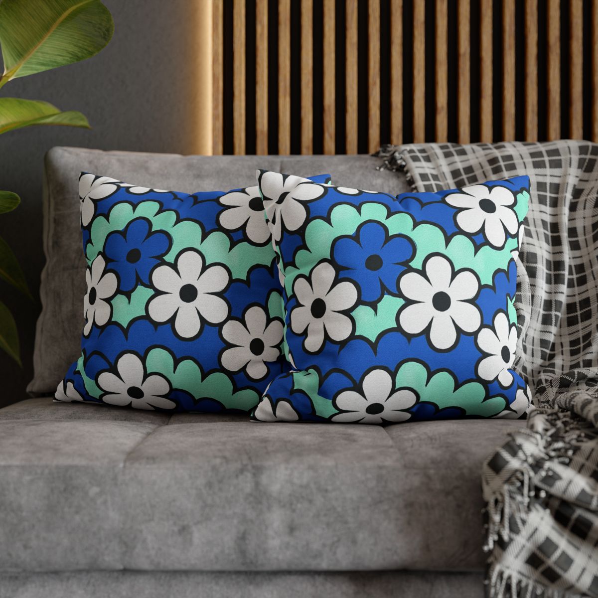 Blossom Wave Tessellation unique gift pillow cases