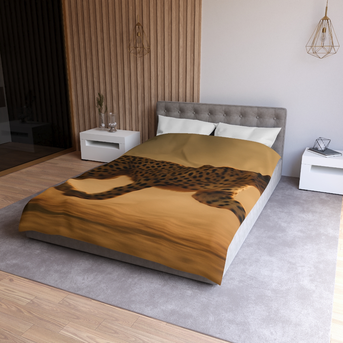 Horizon Sprint Cheetah soft comforter duvets