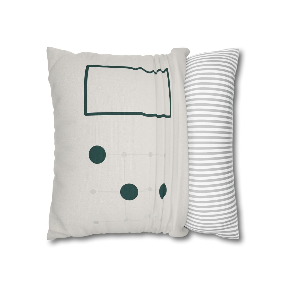 Triad Signal Grid personalized pillow covers