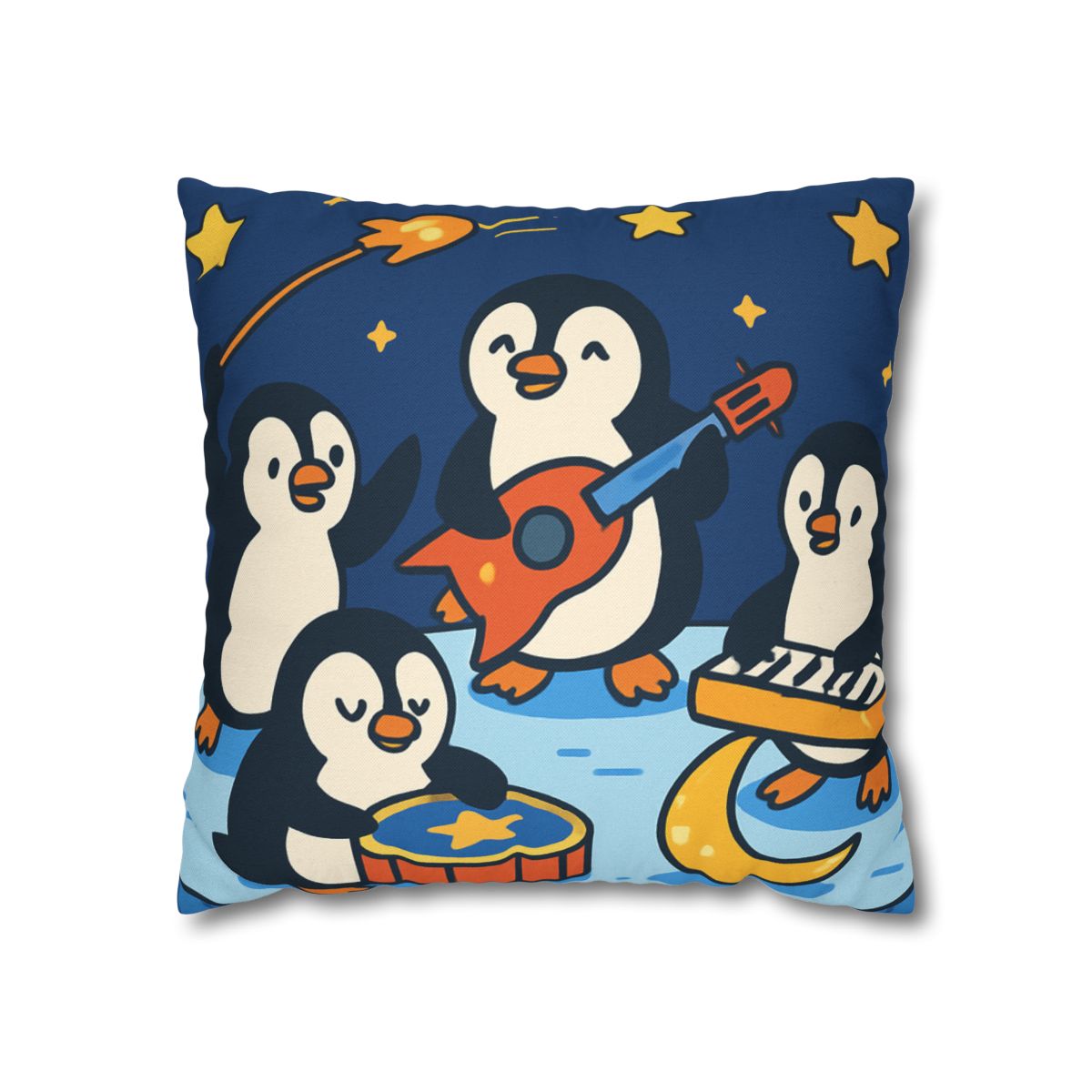 Starlight Symphony Penguin Band unique gift pillow cases