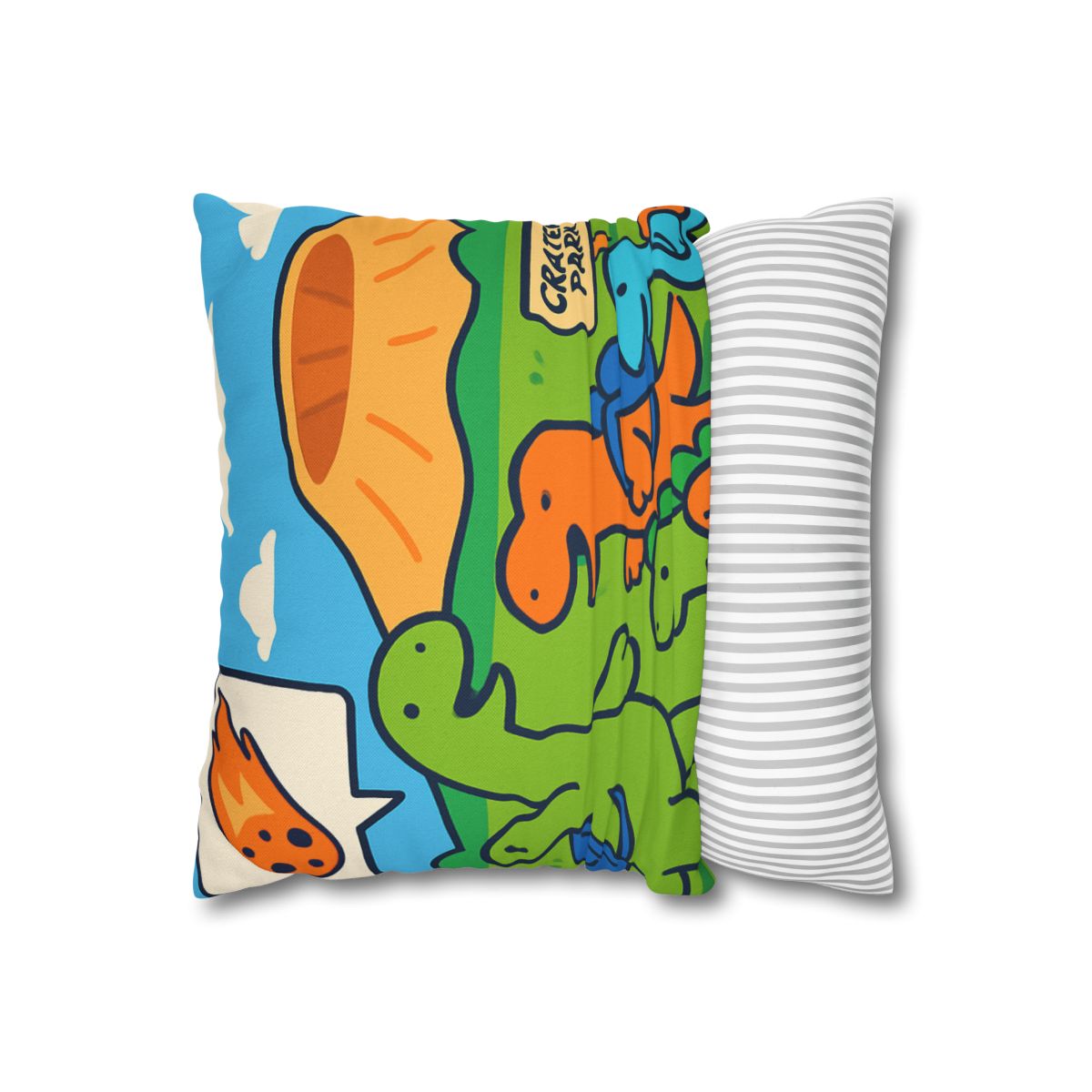 Cosmic Dino Field Trip comfortable bedding pillow covers