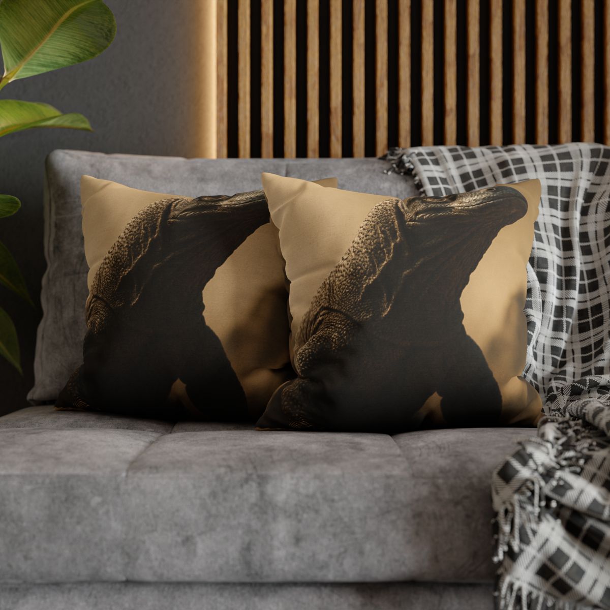 Ancient Sentinel Komodo Dragon unique gift pillow cases