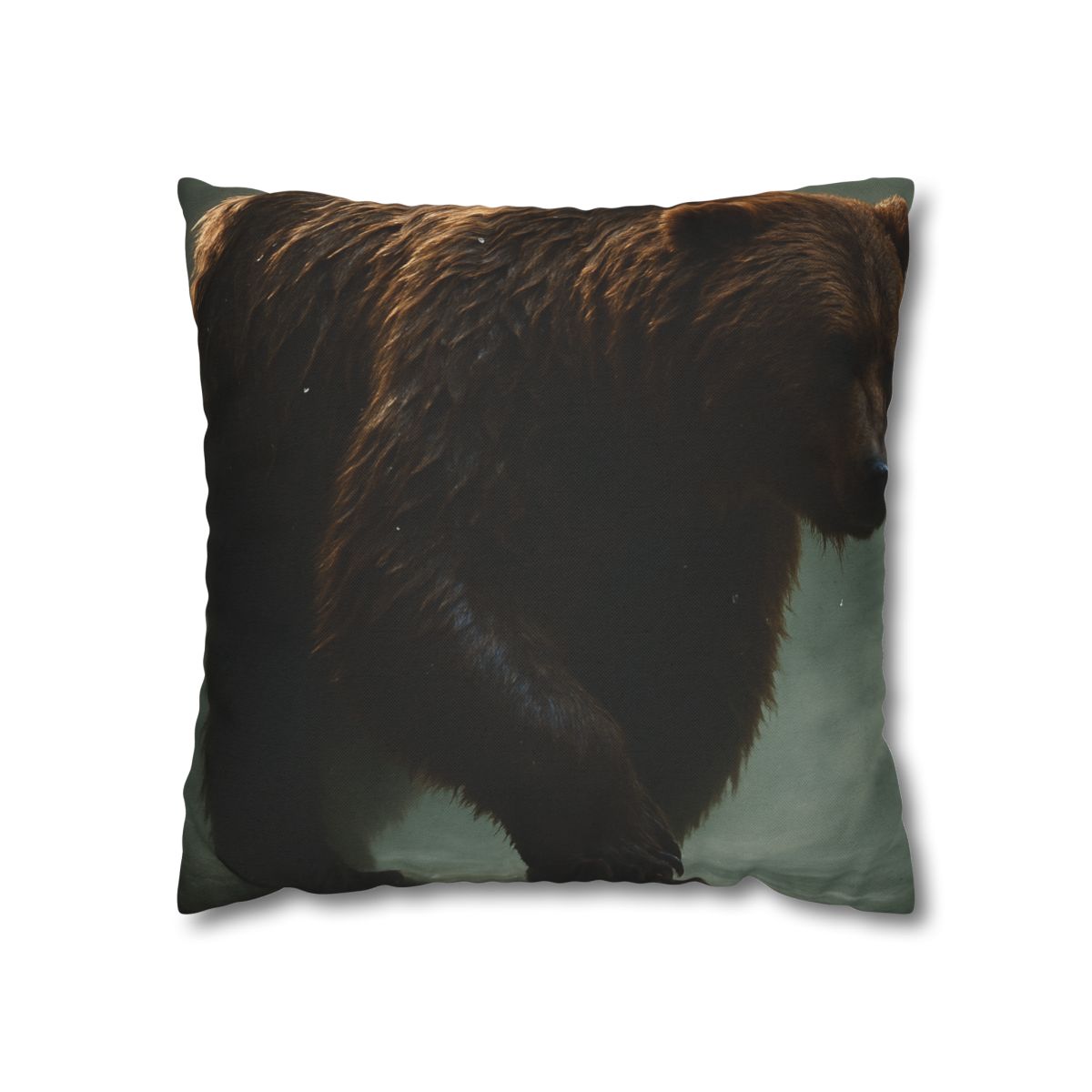 River King Grizzly Bear personalized pillow covers