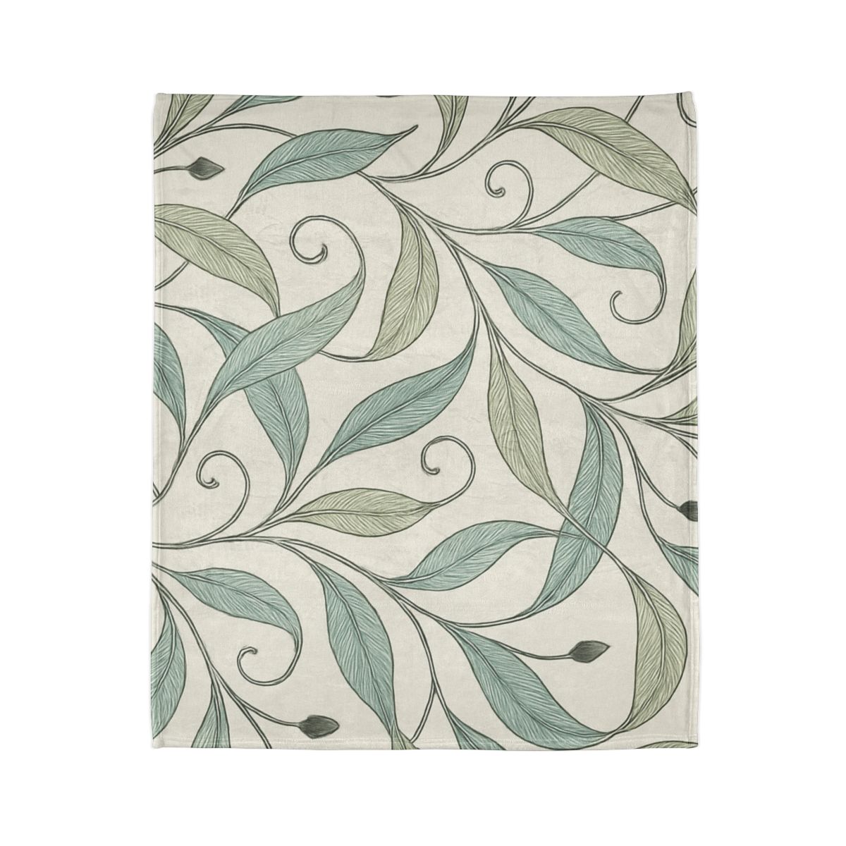 Vein Script Lattice soft fleece blankets