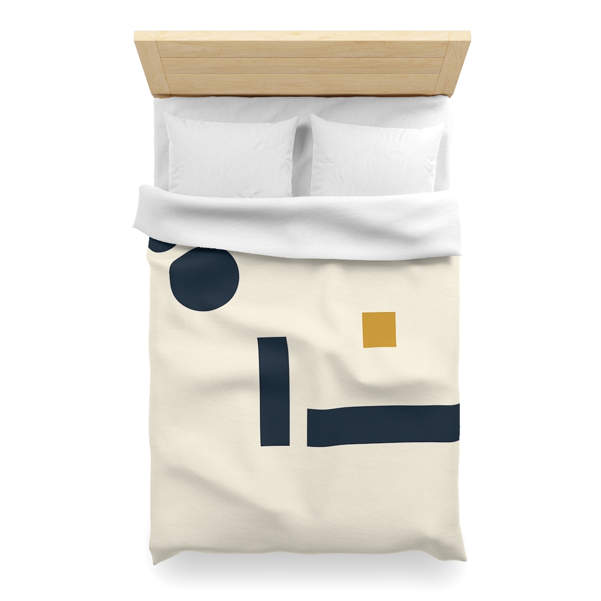 Quiet Triad And Offset Bars unique patterned duvets