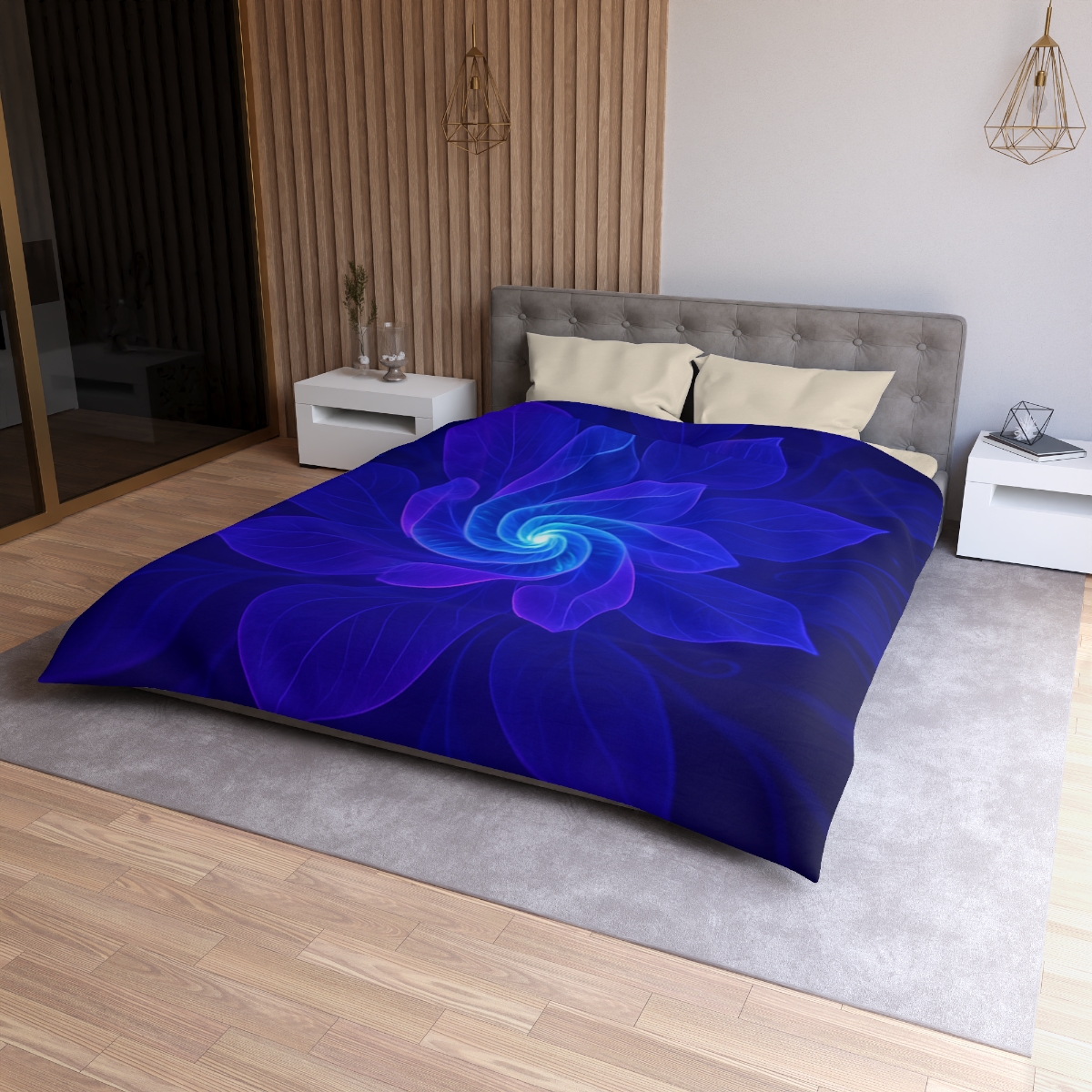 Petal Prism Helix stylish duvet covers