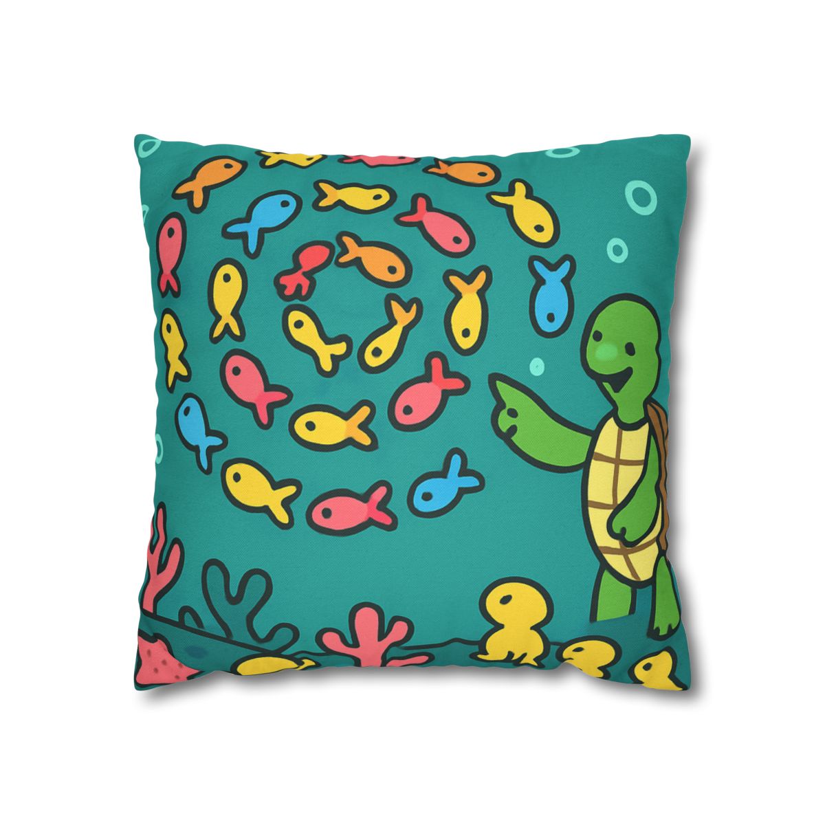 Galaxy Reef School Of Fish stylish decorative pillowcases