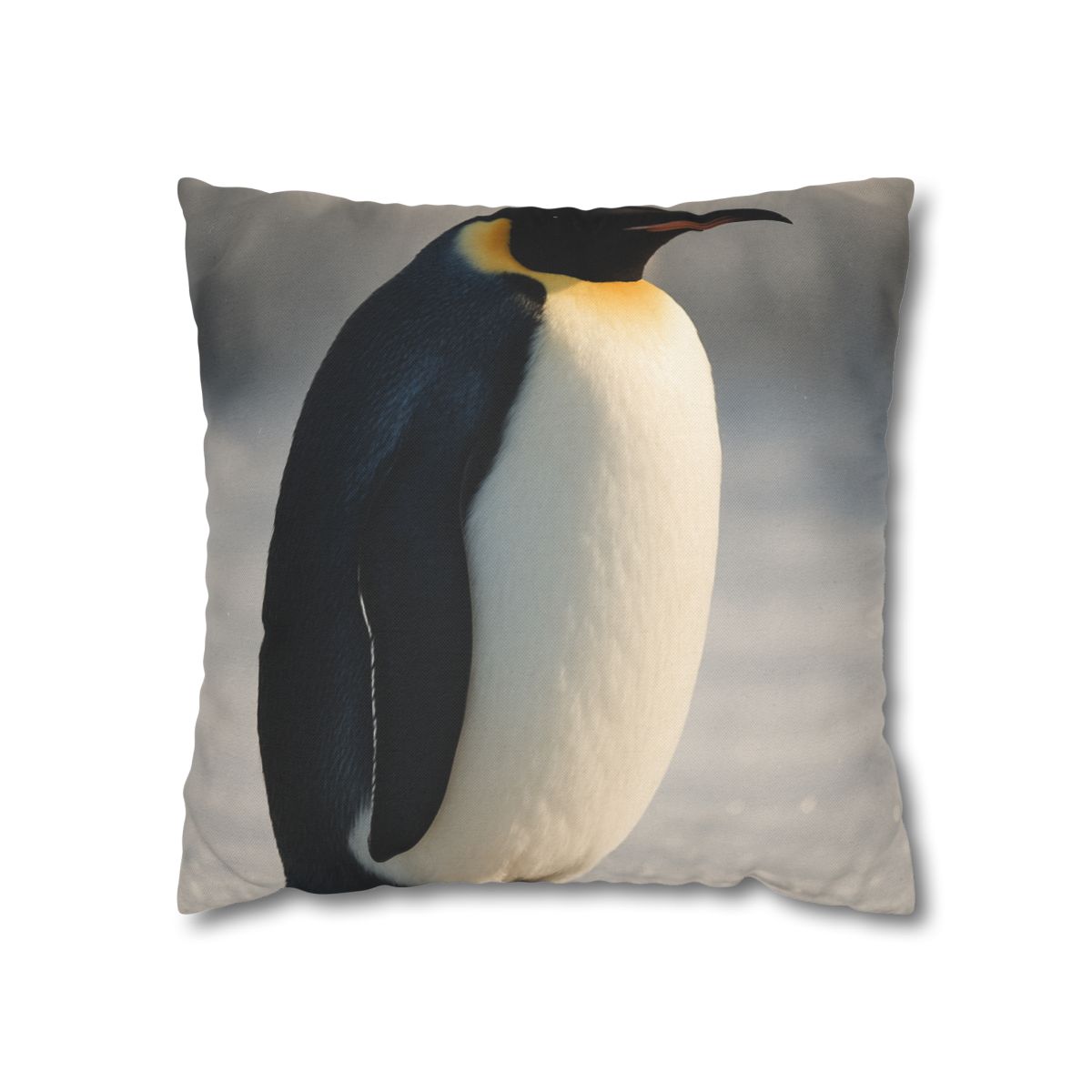Aurora Drift Emperor Penguin custom pillow cases