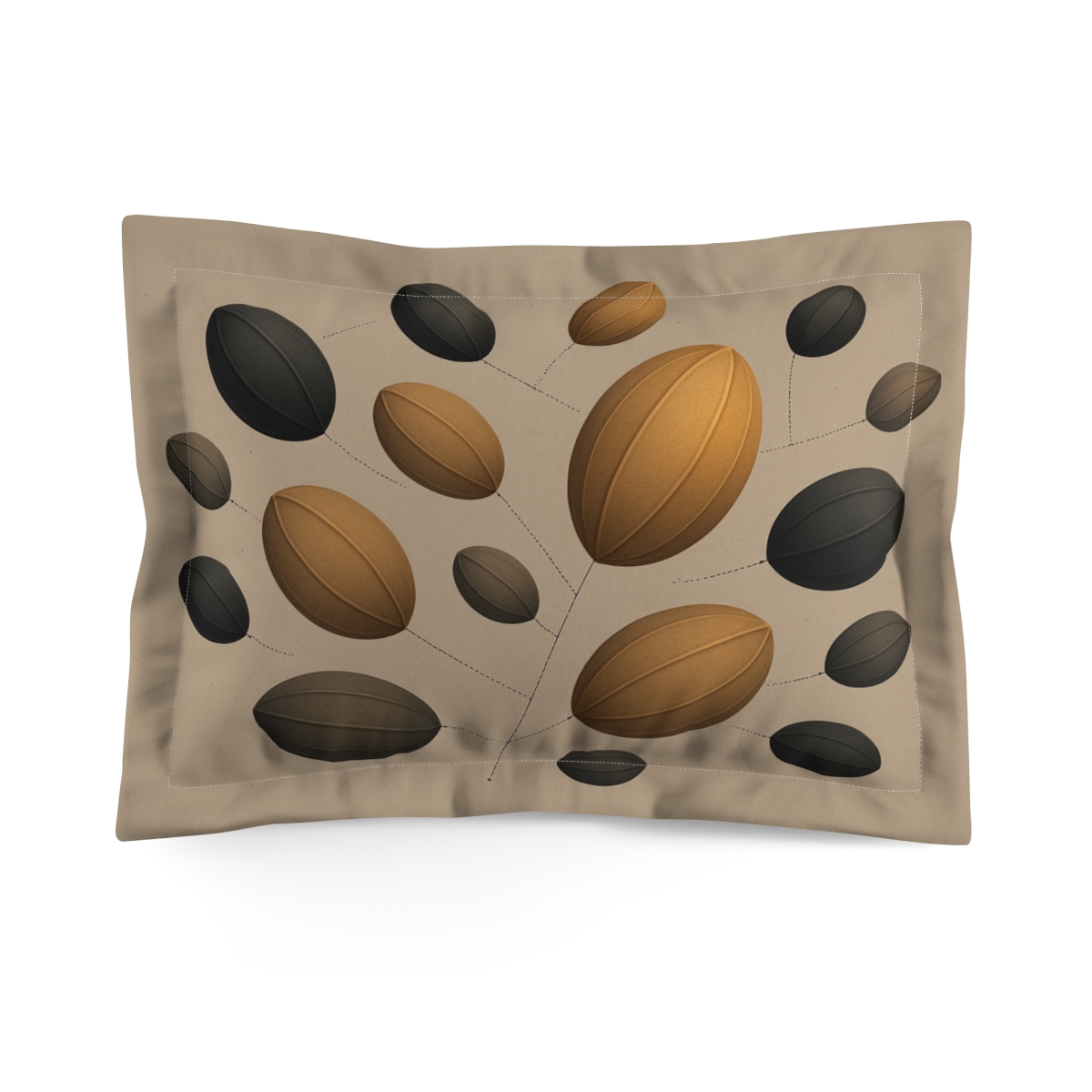 Seed Pod Constellation Cluster soft plush pillows