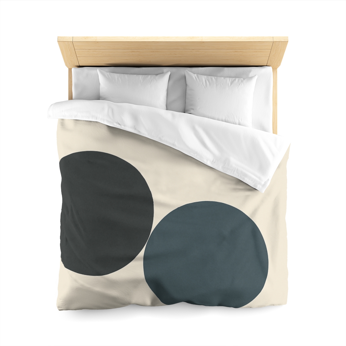 Three Circles With Shared Edge unique patterned duvets