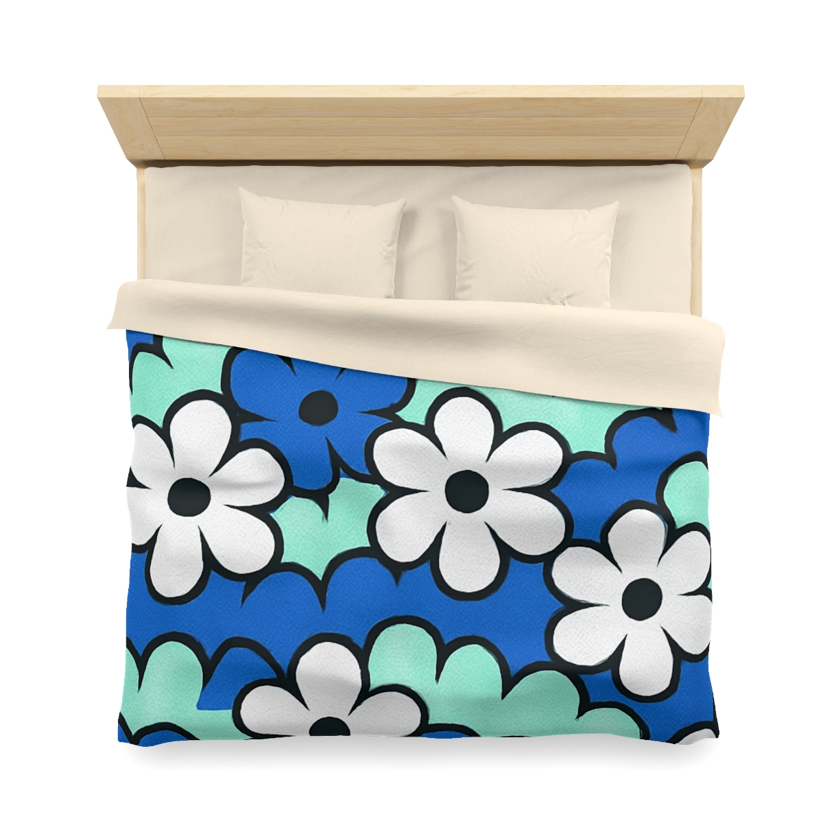 Blossom Wave Tessellation soft comforter duvets