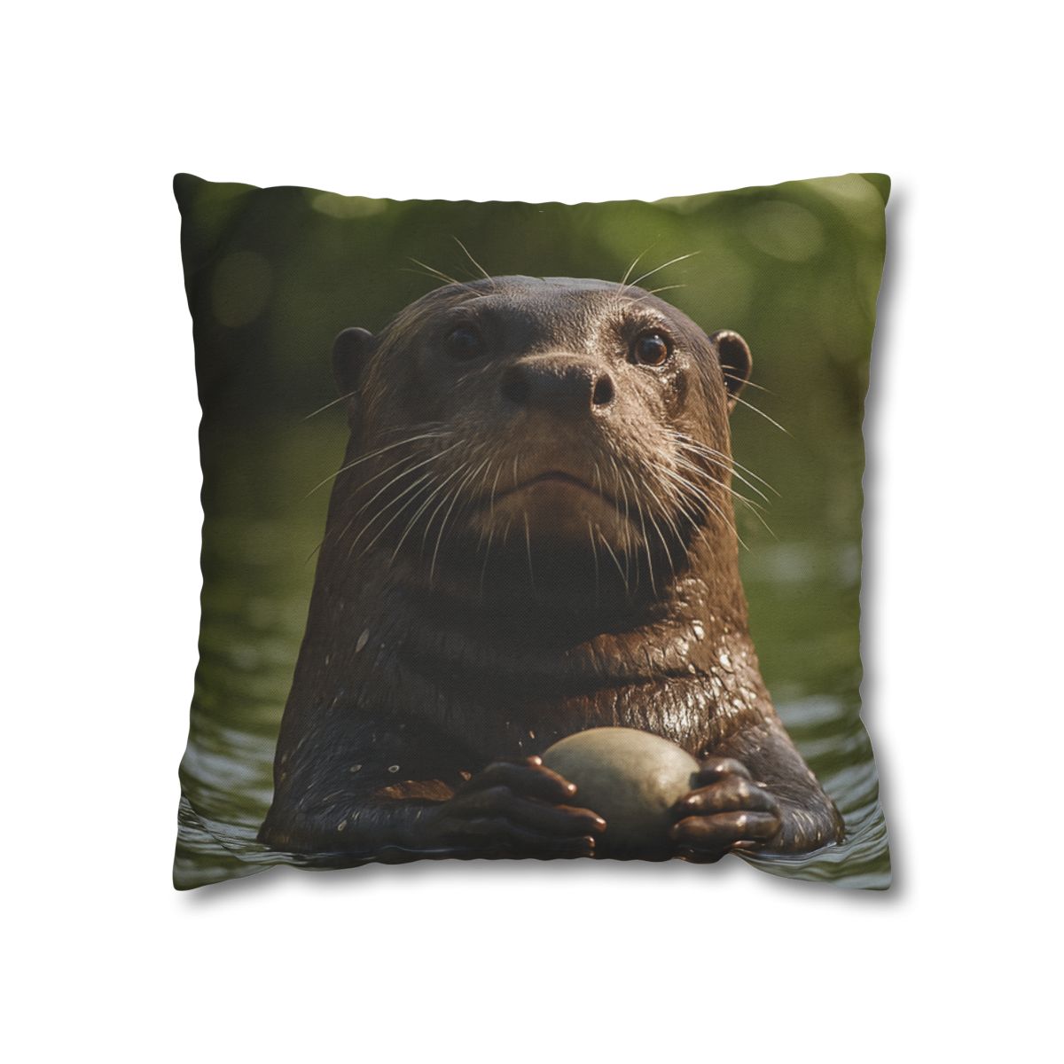 River Drift Giant Otter comfortable bedding pillow covers