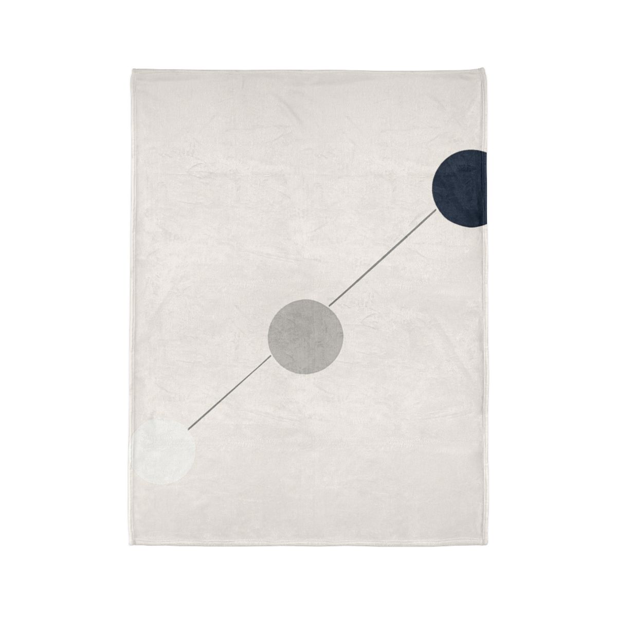 Orbital Triad Alignment decorative home blankets
