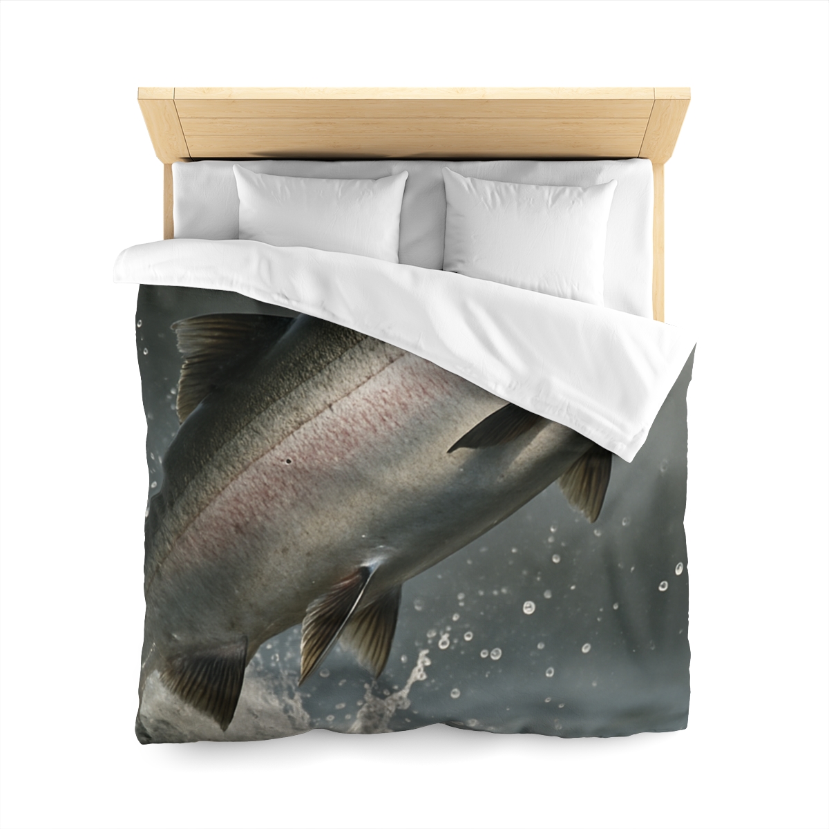 Silver Surge Chinook Salmon warm winter duvets