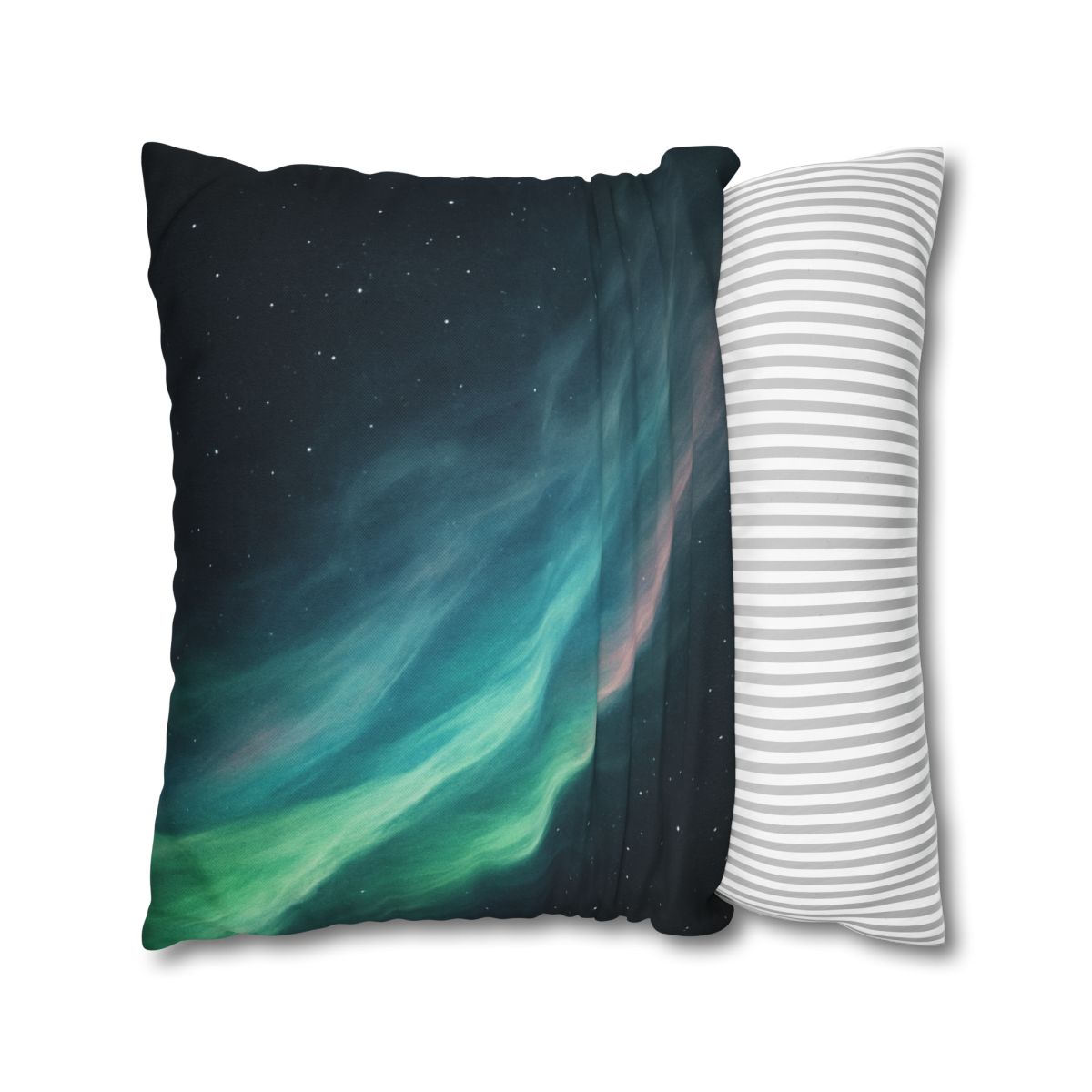 Aurora Veil Starstream personalized pillow covers