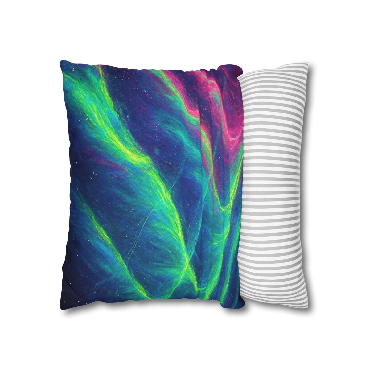 Ion Veil Aurora Tapestry personalized pillow covers
