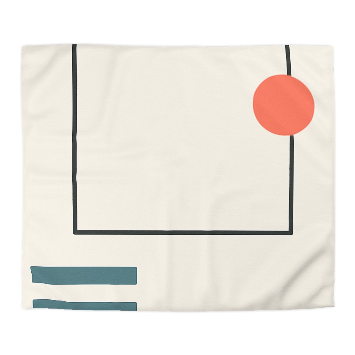 Quiet Orbit With Split Frame personalized bedding duvets