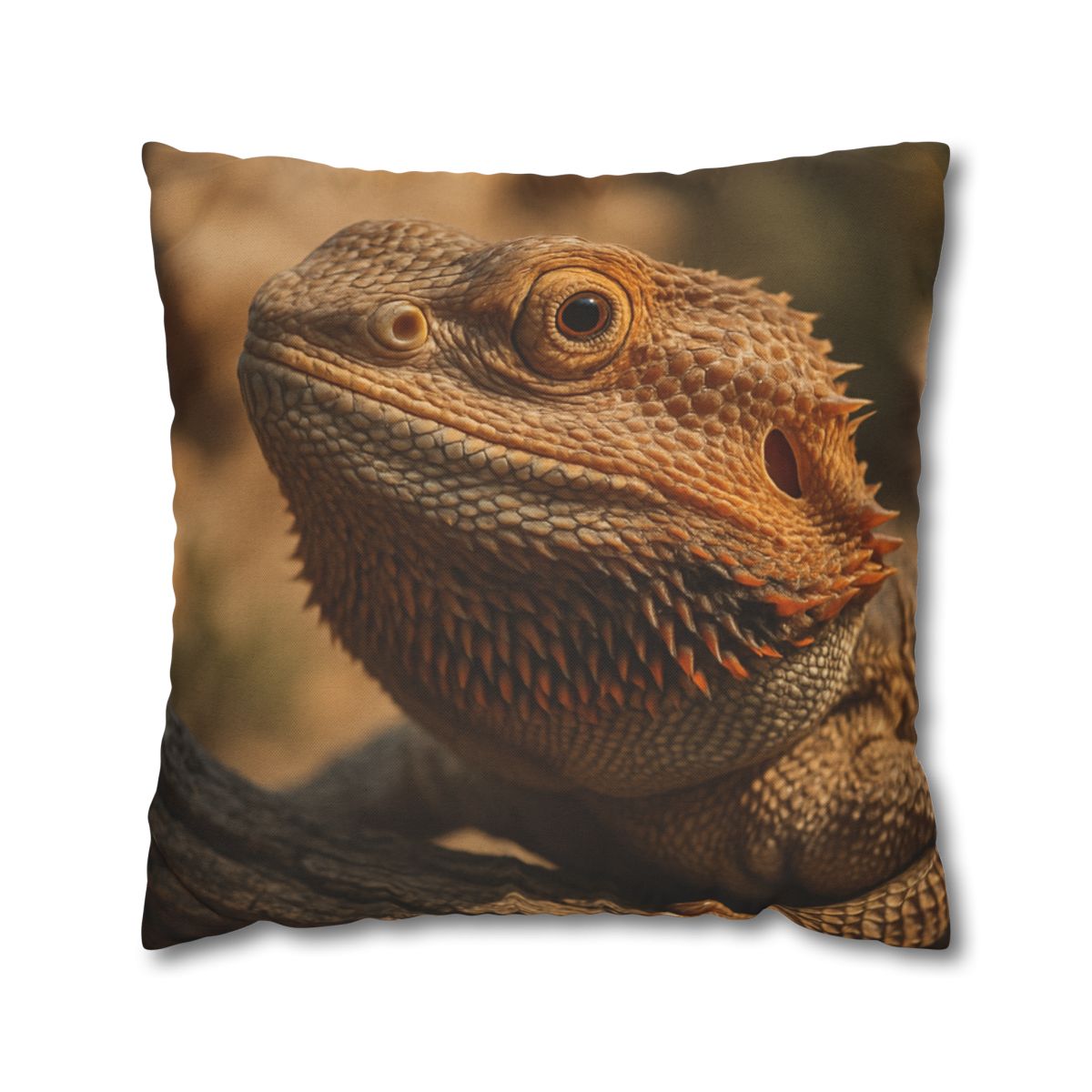 Ember Crest Bearded Dragon comfortable bedding pillow covers