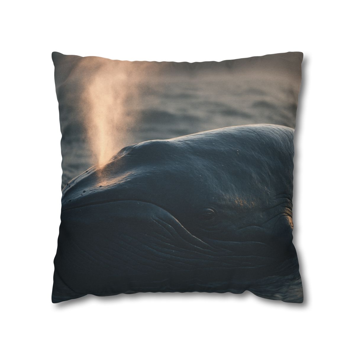 Ocean Song Blue Whale unique gift pillow cases