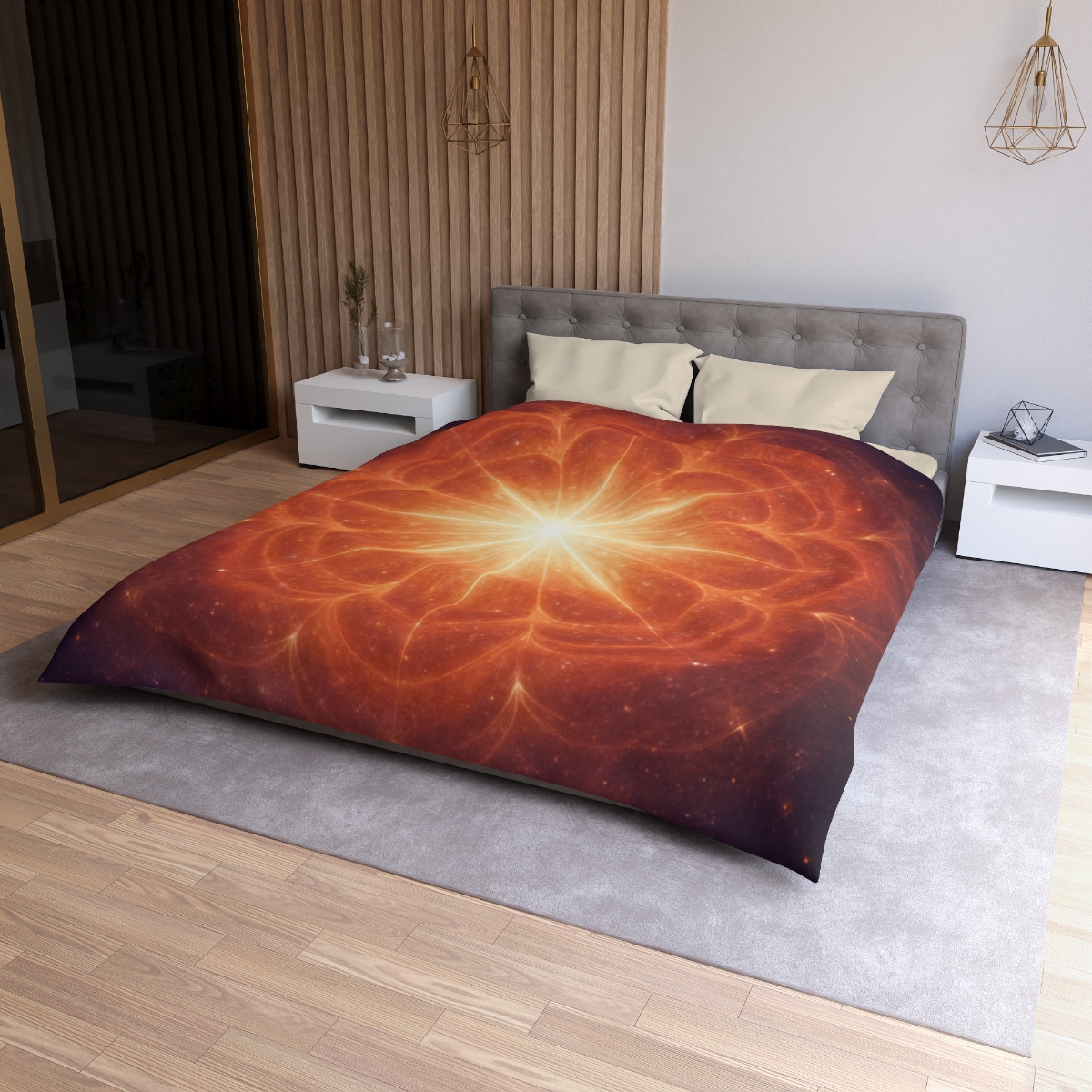 Starburst Petal Crown duvets for gifts