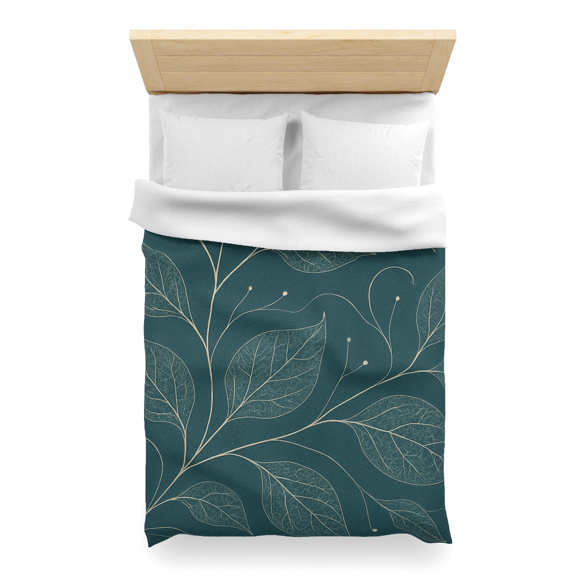 Vein Map Constellation Weave designer printed duvets