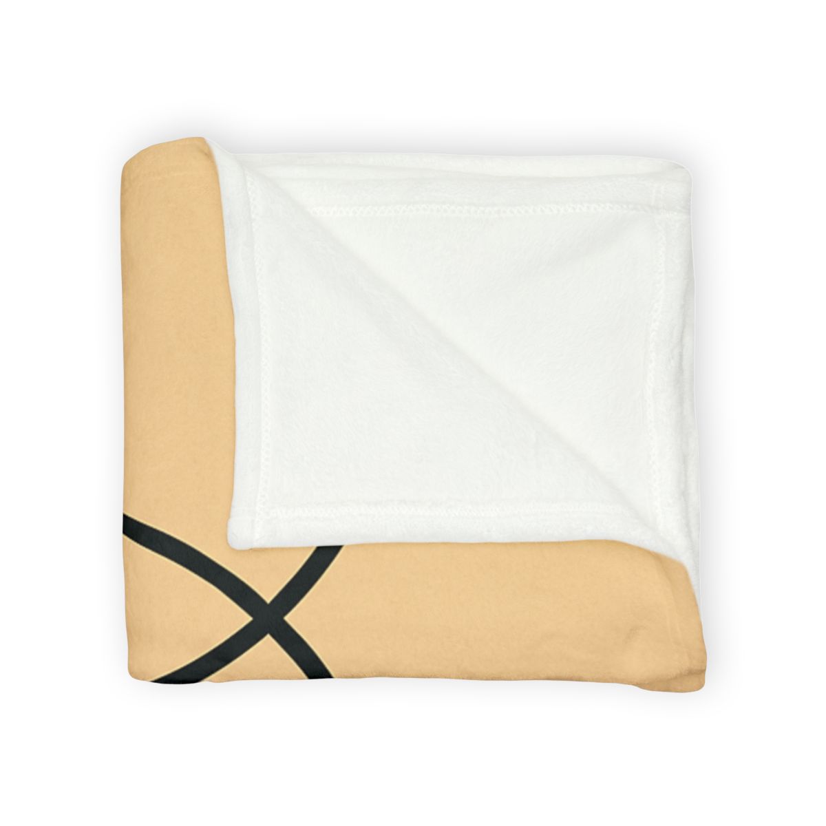 Aligned Rings With Corner Steps stylish throw blankets