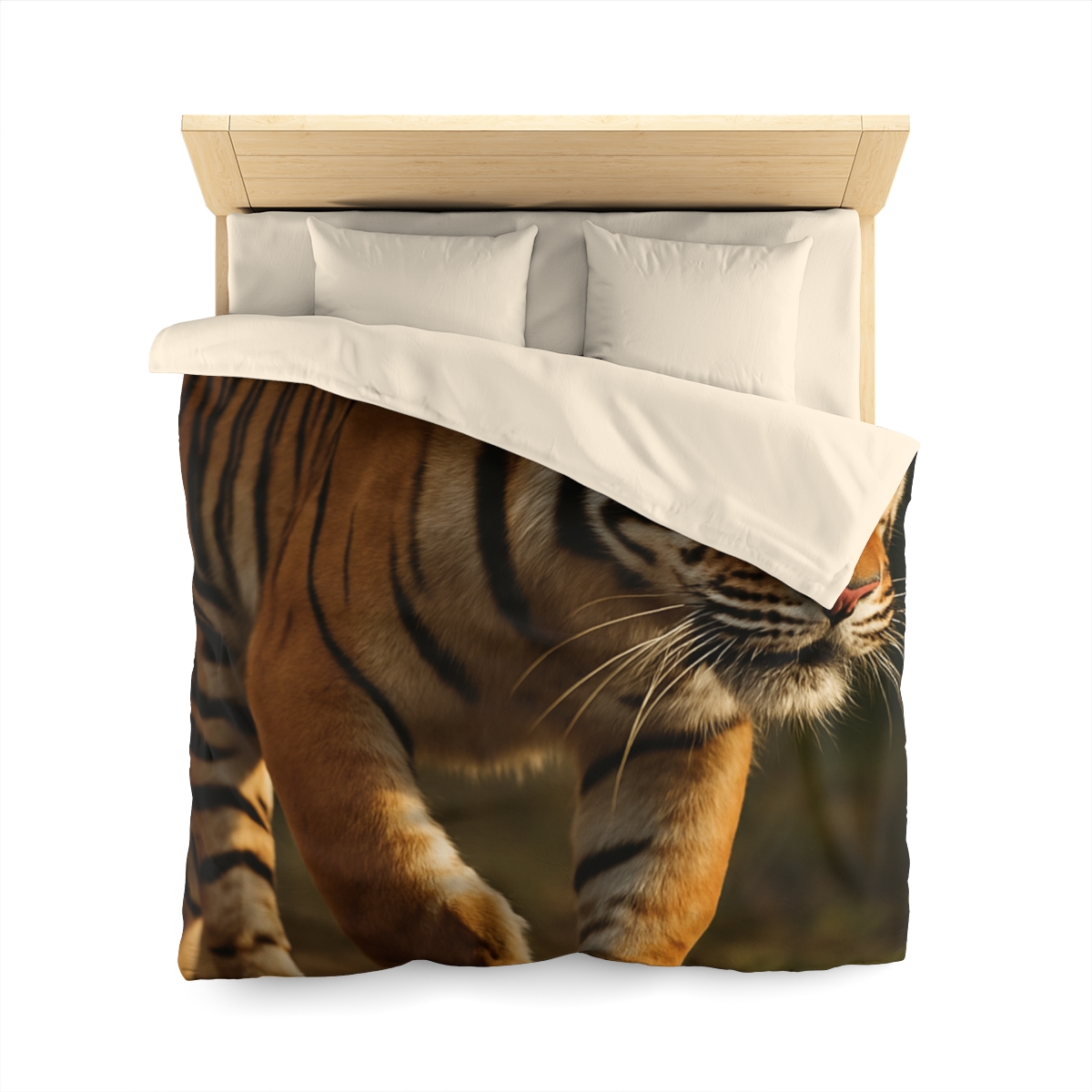 Forest Stalker Bengal Tiger custom duvets